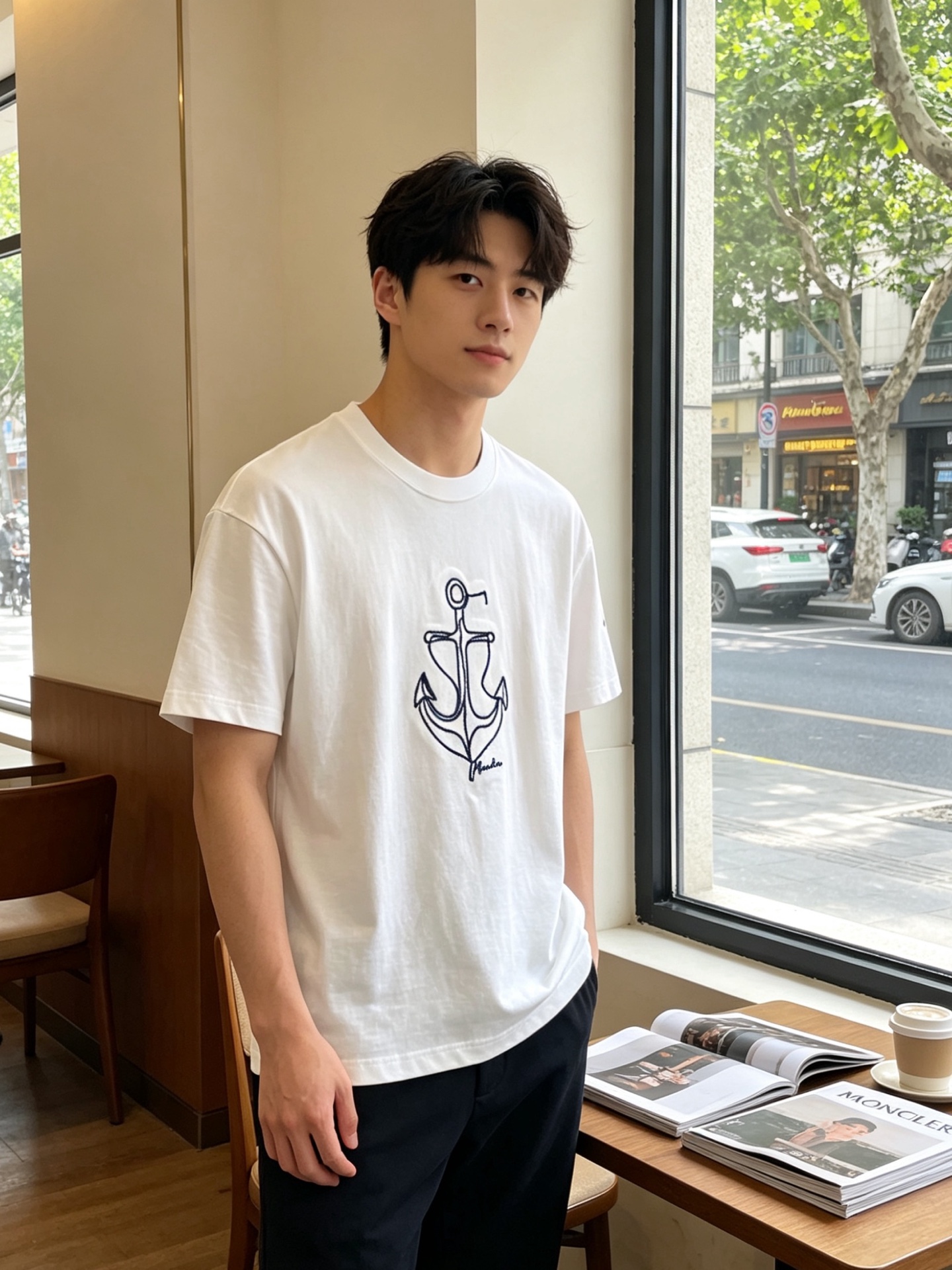 NO:847526,.Moncler's new and original men's casual short-sleeve, high-end customization, high-end version, fashionable and versatile imported fabrics, super soft and delicate to the touch, skin-friendly and comfortable to wear, high-end boutique, the upper body made by the factory is very good, a must-have item for men, complete with three standards, size M-3XL, new style, Moncler, T-shirt,19860909.Moncler蒙口砸锅卖铁都要上的新款新款原单男士休闲短袖 高端定制 高端版本 时尚百搭爆款进口面料 手感超柔软细腻 穿着亲肤舒适 高端精品 代工厂精细做上身非常赞 男士必备单品 三标齐全 码数M-3XL砸锅卖铁上新款,,Moncler,T-shirt,,Men's clothing