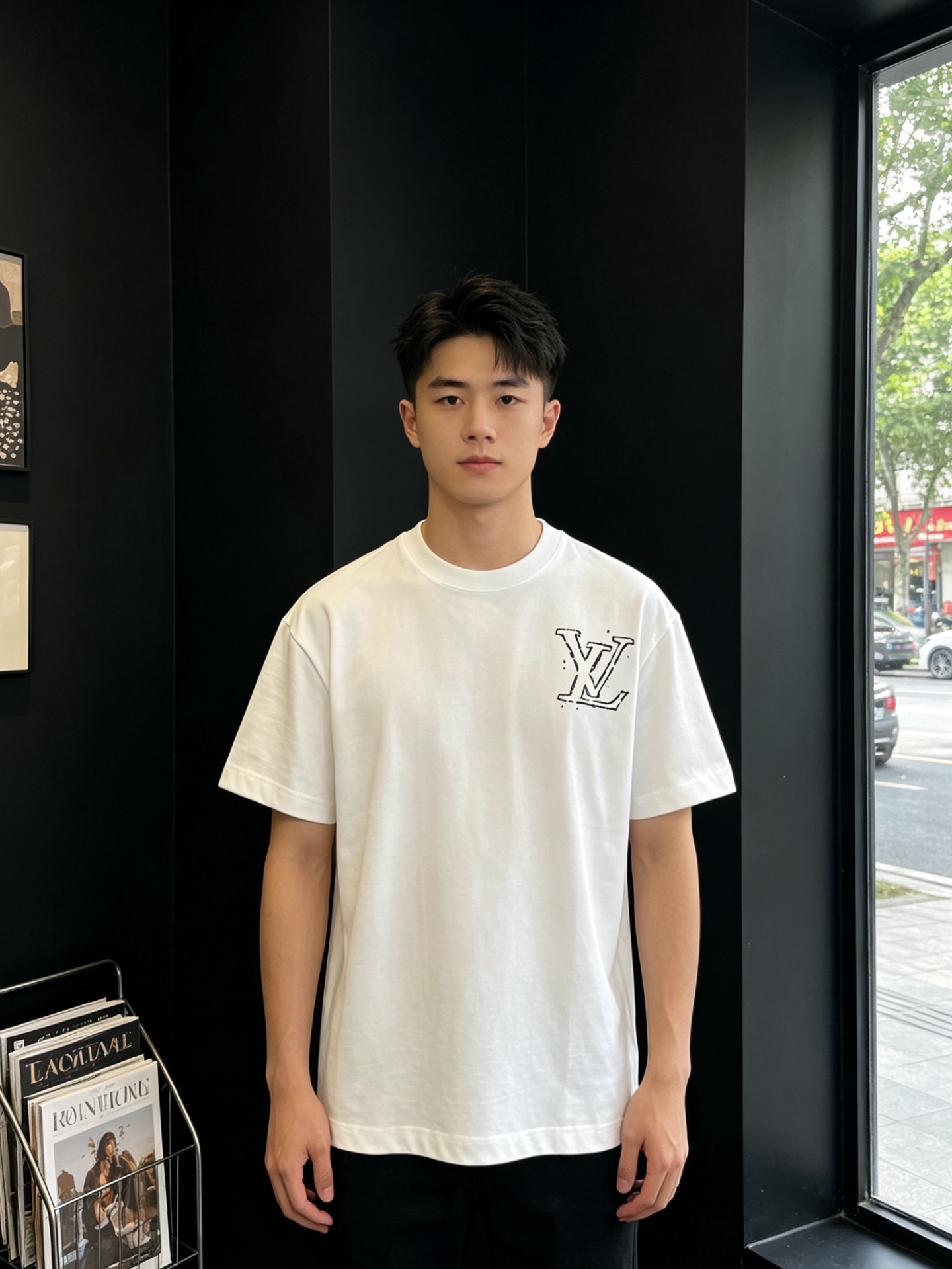 NO:916706,.Louis Vuitton is a must-have new model. Original men's casual short-sleeves. High-end customization. High-end version. Fashionable and versatile imported fabrics. Super soft and delicate feel. Skin-friendly and comfortable to wear. High-end boutique. The upper body is exquisitely made by the factory. Men's must-have items. Three labels are complete. Size S-2XL, Louis Vuitton, Louis Vuitton, T-shirt,19860909.Louis Vuitton路易威登砸锅卖铁都要上的新款新款原单男士休闲短袖 高端定制 高端版本 时尚百搭爆款进口面料 手感超柔软细腻 穿着亲肤舒适 高端精品 代工厂精细做上身非常赞 男士必备单品 三标齐全 码数S-2XL,,louis vuitton,louis vuitton,T-shirt,,Men's clothing
