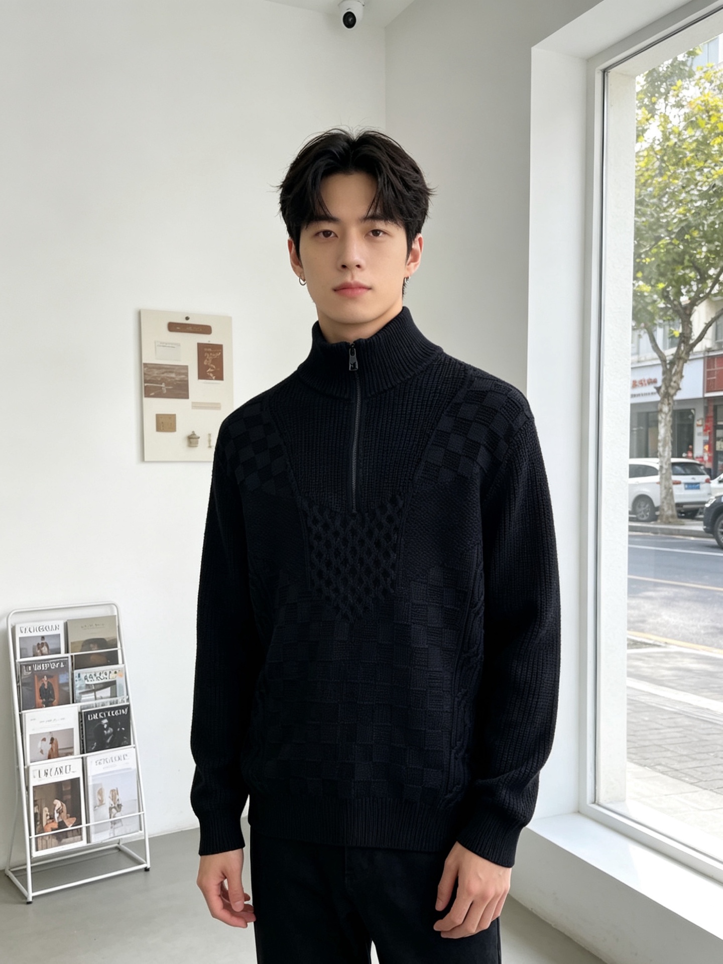 NO:847562,.Louis Vuitton Louis Vuitton's new and popular men's casual half-zip stand-up collar sweater. High-end customization. High-end version. Fashionable and versatile imported fabrics. Super soft and delicate feel. Skin-friendly and comfortable to wear. High-end boutique. The factory's finely made upper body is very good. Men's must-have items. Three standards are complete. Size S-XL. The latest new model. Louis Vuitton, Louis vuitton, sweaters,19860909.Louis Vuitton路易威登砸锅卖铁都要上的新款新款原单男士休闲半拉链立领毛衣 高端定制 高端版本 时尚百搭爆款进口面料 手感超柔软细腻 穿着亲肤舒适 高端精品 代工厂精细做上身非常赞 男士必备单品 三标齐全 码数S-XL砸锅卖铁上新款,,louis vuitton,louis vuitton,sweaters,,Men's clothing