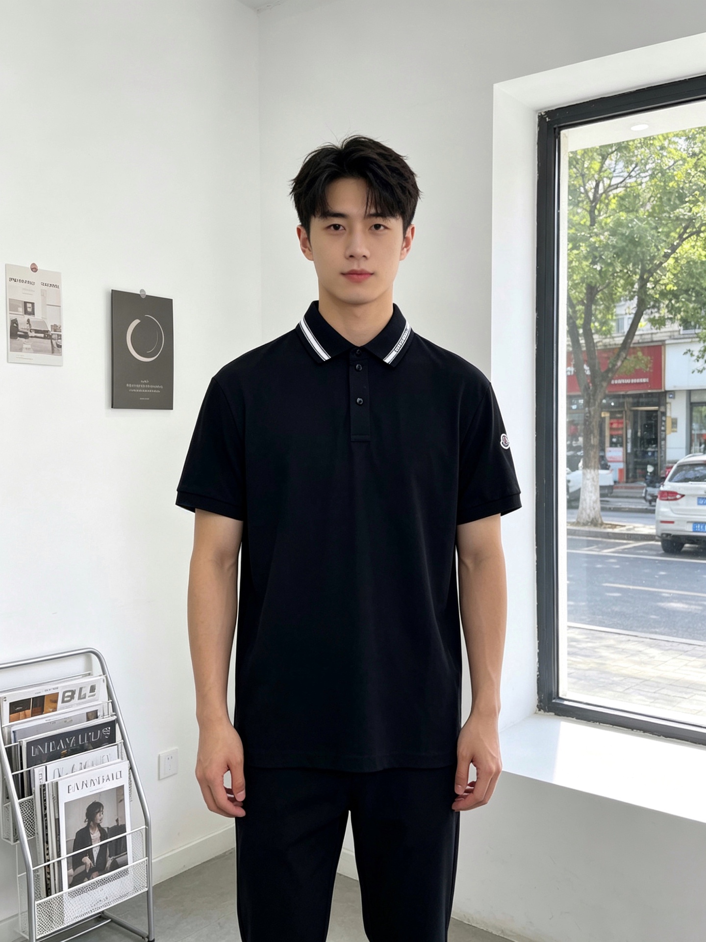 NO:847555,.Moncler's new and original men's casual short-sleeves are popular among everyone. High-end customization. High-end version. Fashionable and versatile imported fabrics. Super soft and delicate feel. Skin-friendly and comfortable to wear. High-end boutique. The upper body made by the factory is very good. Men's must-have items. Complete three standards. Size S-XL. New models on the market, Moncler, T-shirt,19860909.Moncler蒙口砸锅卖铁都要上的新款新款原单男士休闲短袖 高端定制 高端版本 时尚百搭爆款进口面料 手感超柔软细腻 穿着亲肤舒适 高端精品 代工厂精细做上身非常赞 男士必备单品 三标齐全 码数S-XL砸锅卖铁上新款,,Moncler,T-shirt,,Men's clothing