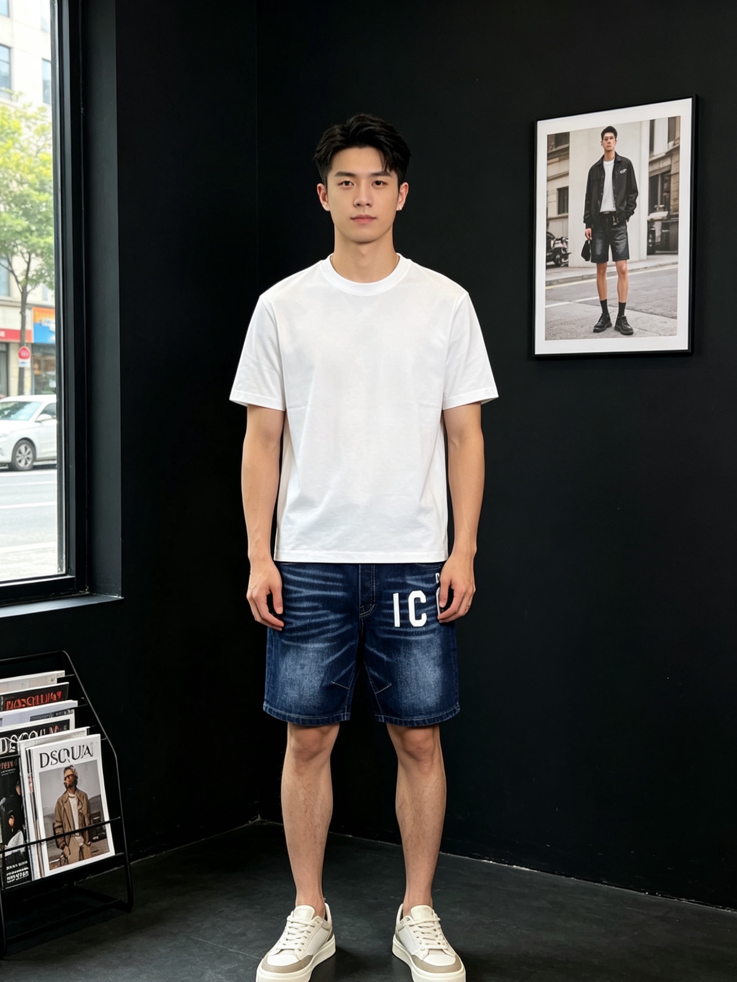 NO:847511,.DSQUARED2 is a new style of casual denim shorts, a high-end version that is worth every effort.  Custom-made fabrics at the counter are highly breathable and comfortable, with impeccable details and brand element design concepts, reflecting high quality. It feels delicate and soft!  It presents a casual cut and the upper body shape is awesome!  Code number: 29-38 new models, shorts,19860909.DSQUARED2第二次方砸锅卖铁都要上的新款新款休闲牛仔短裤 高端版本！专柜定制面料 透气舒适度高,细节无可挑剔,品牌元素设计理念,体现高品质.手感细腻柔软！呈现休闲裁剪,上身版型超赞！码数:29-38砸锅卖铁上新款,,shorts,,Men's clothing