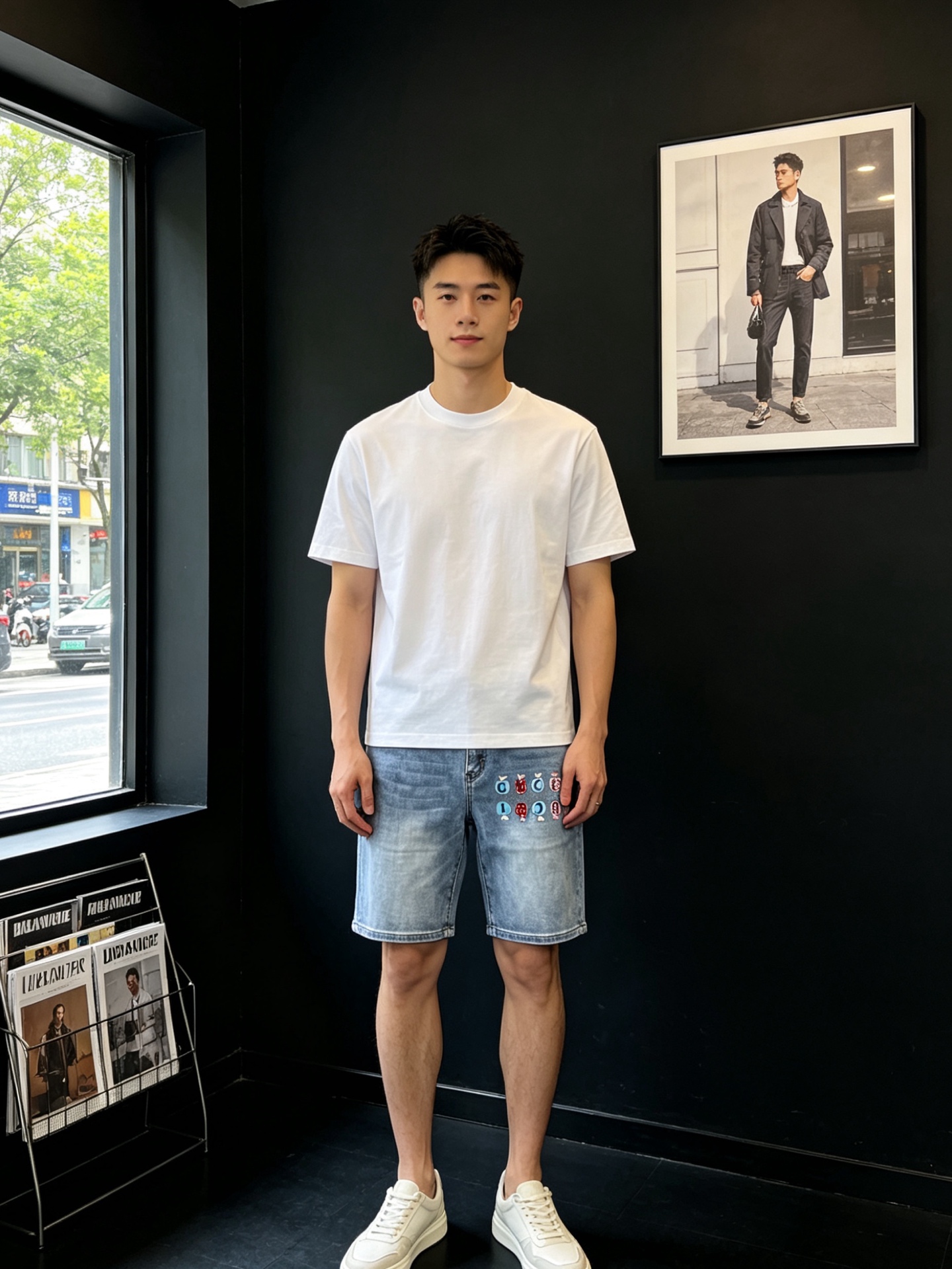 NO:847496,.Gucci’s new casual denim shorts are a high-end version that everyone has to sell!  Custom-made fabrics at the counter are highly breathable and comfortable, with impeccable details and brand element design concepts, reflecting high quality. It feels delicate and soft!  It presents a casual cut and the upper body shape is awesome!  Code number: 29-38 new models, gucci, gucci, shorts,19860909.Gucci古驰砸锅卖铁都要上的新款新款休闲牛仔短裤 高端版本！专柜定制面料 透气舒适度高,细节无可挑剔,品牌元素设计理念,体现高品质.手感细腻柔软！呈现休闲裁剪,上身版型超赞！码数:29-38砸锅卖铁上新款,,gucci,gucci,shorts,,Men's clothing