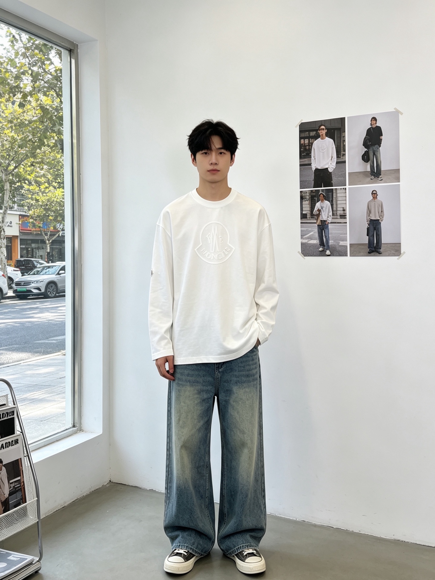 NO:917656,.Moncler’s new and original men’s casual long-sleeved long-sleeved item is a must-have. High-end customization. High-end version. Fashionable and versatile imported fabrics. Super soft and delicate feel. Skin-friendly and comfortable to wear. High-end boutique. The upper body is finely made by the factory. It’s a must-have item for men. Three complete standards. Size M-6XL, Moncler,19860909.Moncler蒙口砸锅卖铁都要上的新款新款原单男士休闲长袖 高端定制 高端版本 时尚百搭爆款进口面料 手感超柔软细腻 穿着亲肤舒适 高端精品 代工厂精细做上身非常赞 男士必备单品 三标齐全 码数M-6XL,,Moncler,,Men's clothing