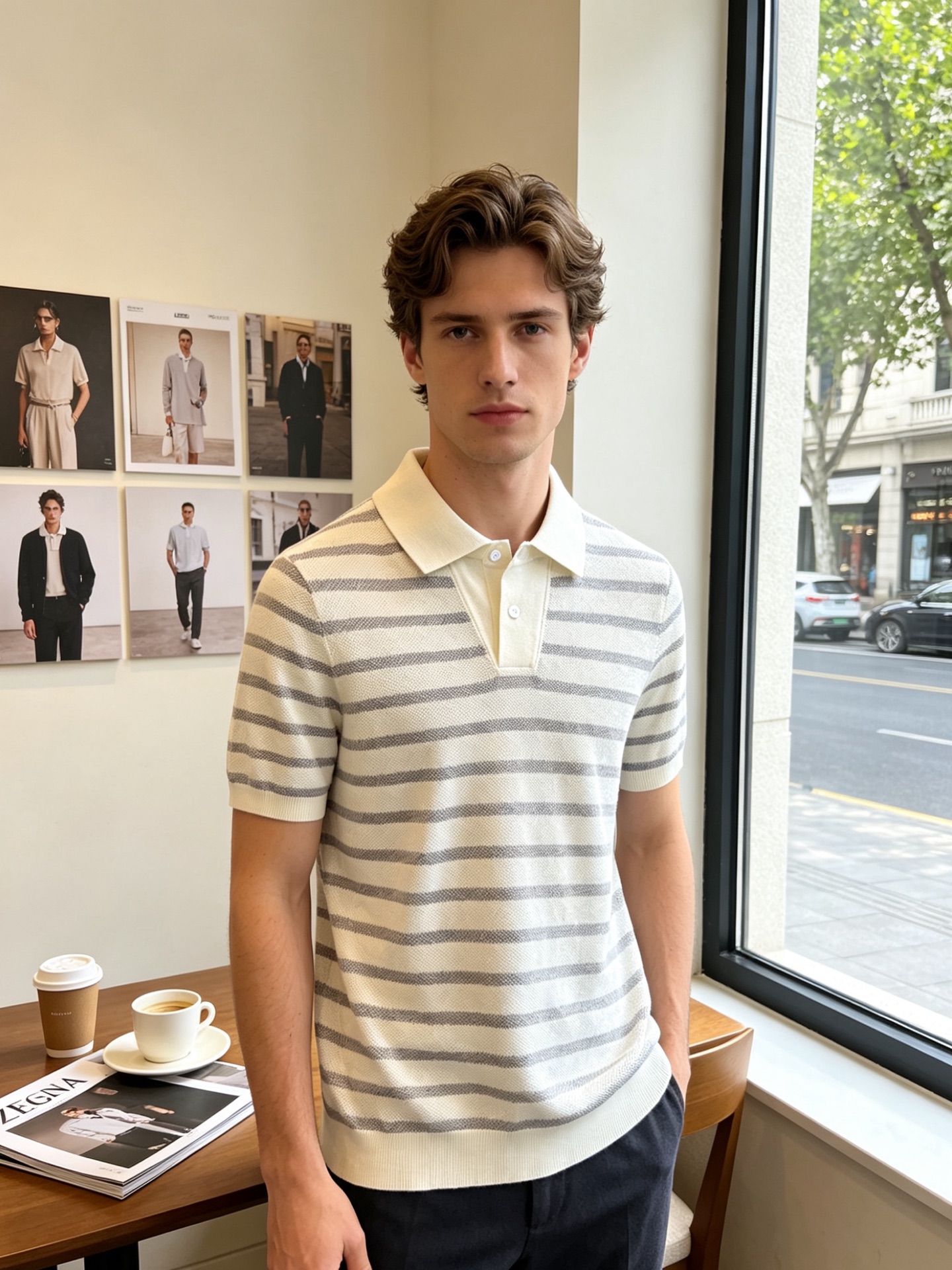 NO:848816,.ZEGNA Zegna's new and popular men's casual knitted short-sleeves. High-end customization. High version. Fashionable and versatile imported fabrics. Super soft and delicate feel. Skin-friendly and comfortable to wear. High-end boutique. The upper body is exquisitely made by the factory. A must-have item for men. Three complete standards. Size M-3XL, zegna, T-shirt,19860909.ZEGNA杰尼亚砸锅卖铁都要上的新款新款原单男士休闲针织短袖 高端定制 高版本 时尚百搭爆款进口面料 手感超柔软细腻 穿着亲肤舒适 高端精品 代工厂精细做上身非常赞 男士必备单品 三标齐全 码数M-3XL,,zegna,T-shirt,,Men's clothing