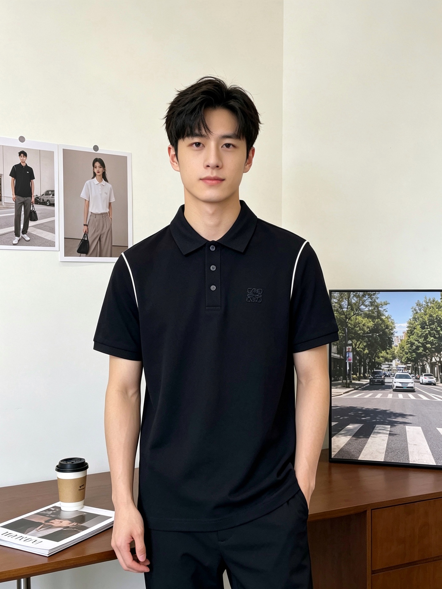 NO:848814,.LOEWE is a must-have new model of original men's casual short-sleeves. High-end customization. High version. Fashionable and versatile imported fabrics. Super soft and delicate feel. Skin-friendly and comfortable to wear. High-end boutique. The upper body is finely made by the OEM. It is a must-have item for men. Three standards are complete. Size M-3XL,,loewe,loewe,T-shirt,19860909.LOEWE罗意威砸锅卖铁都要上的新款新款原单男士休闲短袖 高端定制 高版本 时尚百搭爆款进口面料 手感超柔软细腻 穿着亲肤舒适 高端精品 代工厂精细做上身非常赞 男士必备单品 三标齐全 码数M-3XL,,loewe,loewe,T-shirt,,Men's clothing