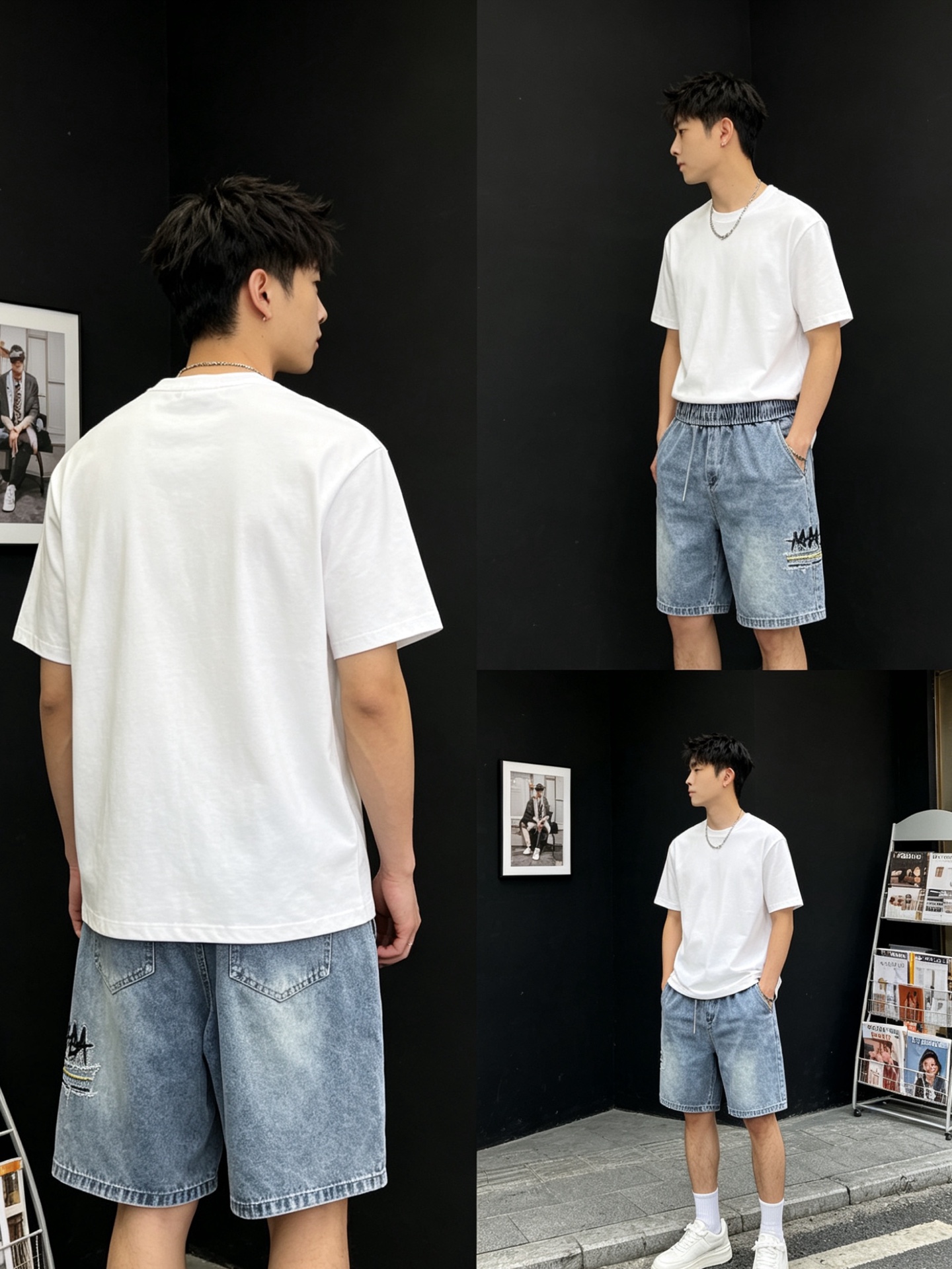 NO:848848,.Balenciaga exclusively offers new casual denim shorts, a high-end version!  Custom-made fabrics at the counter are highly breathable and comfortable, with impeccable details and brand element design concepts, reflecting high quality. It feels delicate and soft!  It presents a casual cut and the upper body shape is awesome!  Size: M-3XL,,balenciaga,balenciaga,shorts,19860909.Balenciaga巴黎世家独家专供新款休闲牛仔短裤 高端版本！专柜定制面料 透气舒适度高,细节无可挑剔,品牌元素设计理念,体现高品质.手感细腻柔软！呈现休闲裁剪,上身版型超赞！码数:M-3XL,,balenciaga,balenciaga,shorts,,Men's clothing