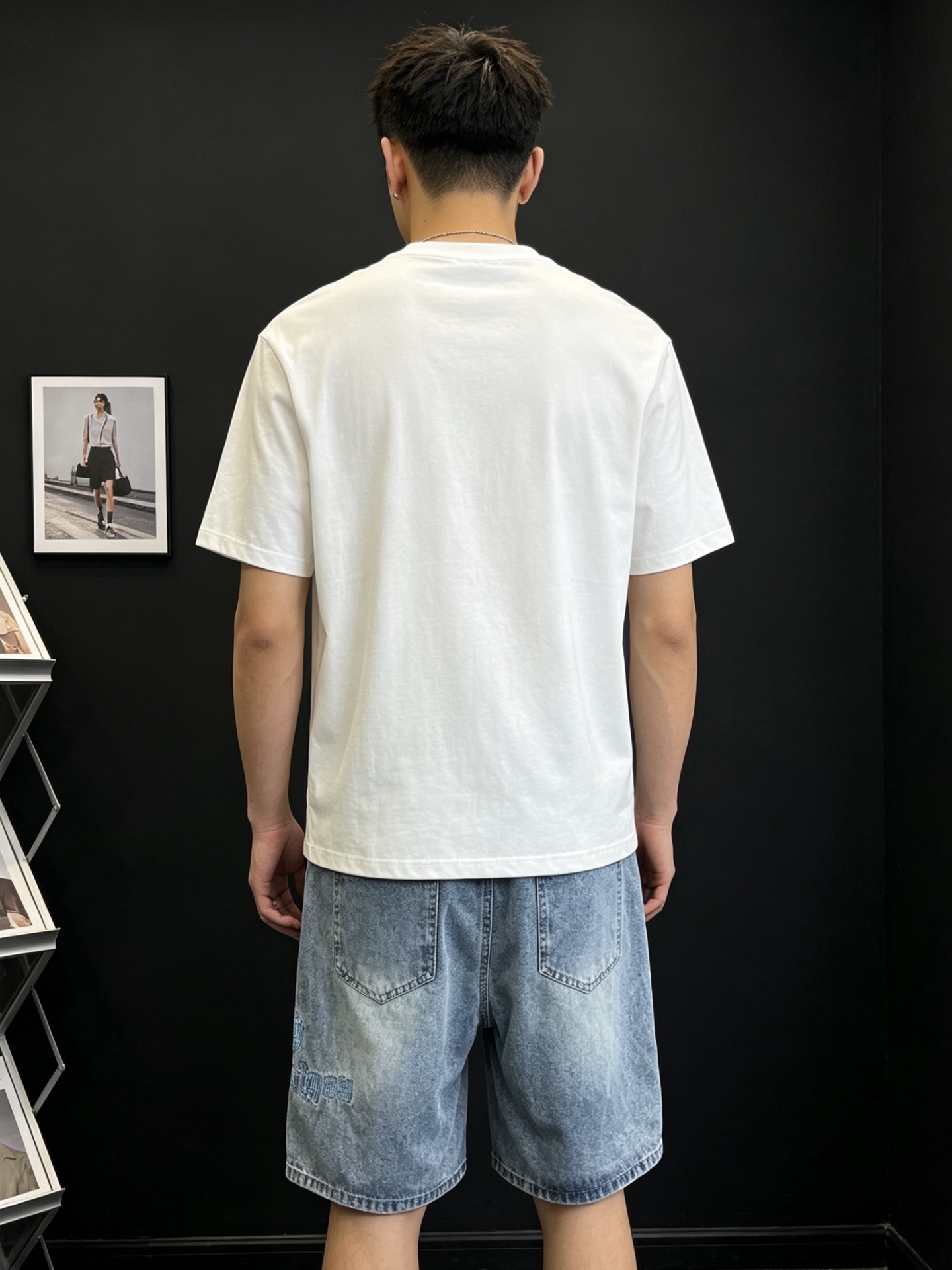 。Balenciaga巴黎世家💥砸锅卖铁都要上的新款新款休闲牛仔短裤🩳 高端版本！专柜定制面料 透气舒适