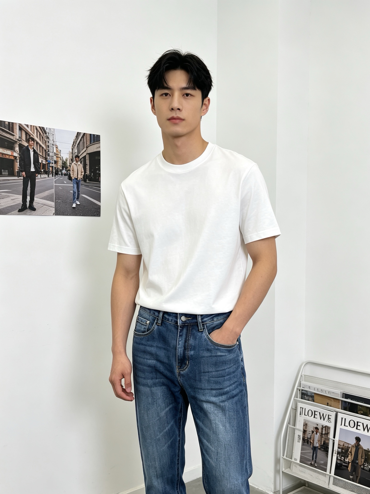 NO:917614,.LOEWE's new high-end version of casual jeans that everyone wants to sell. Customized fabrics at the counter. Highly breathable and comfortable, with impeccable details. The brand element design concept reflects high quality. It feels delicate and soft!  It presents a casual cut and the upper body shape is awesome!  Code number 28-38 (no 35.37),,loewe,loewe,jeans,19860909.LOEWE罗意威砸锅卖铁都要上的新款新款休闲牛仔裤高端版本 专柜定制面料 透气舒适度高,细节无可挑剔,品牌元素设计理念,体现高品质.手感细腻柔软！呈现休闲裁剪,上身版型超赞！码数28-38（无35.37）,,loewe,loewe,jeans,,Men's clothing