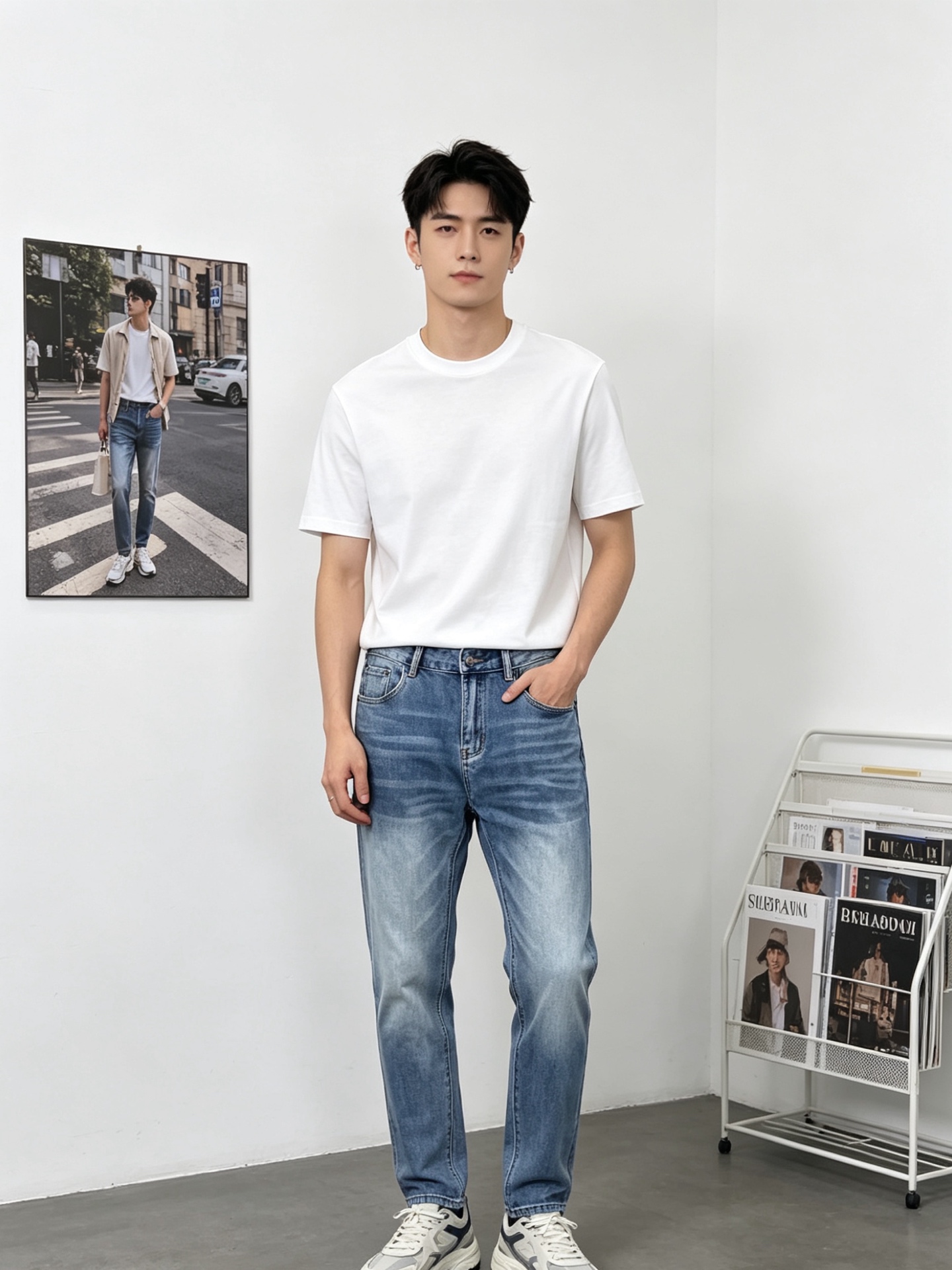NO:848825,.TOMMY Tommy exclusively provides high-end versions of new casual jeans. Custom-made fabrics at the counter. Highly breathable and comfortable, with impeccable details. The brand element design concept reflects high quality. It feels delicate and soft!  It presents a casual cut and the upper body shape is awesome!  Code number 28-38 (no 35.37),,tom ford,jeans,19860909.TOMMY汤米独家专供新款休闲牛仔裤高端版本 专柜定制面料 透气舒适度高,细节无可挑剔,品牌元素设计理念,体现高品质.手感细腻柔软！呈现休闲裁剪,上身版型超赞！码数28-38（无35.37）,,tom ford,jeans,,Men's clothing