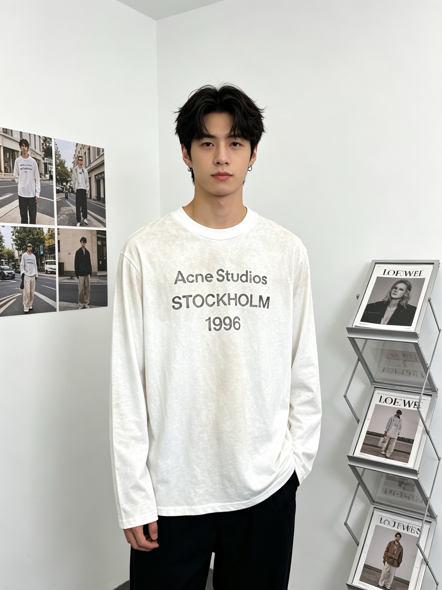 NO:917658,.Acne Studios has a must-have new model, original men's casual long sleeves, high-end customization, high-end version, fashionable and versatile, popular imported fabrics, super soft and delicate to the touch, skin-friendly and comfortable to wear, high-end boutique, the upper body is exquisitely made by the factory, a must-have item for men, complete with three standards, size S-XL,,acne studios, dior,19860909.Acne Studios砸锅卖铁都要上的新款新款原单男士休闲长袖 高端定制 高端版本 时尚百搭爆款进口面料 手感超柔软细腻 穿着亲肤舒适 高端精品 代工厂精细做上身非常赞 男士必备单品 三标齐全 码数S-XL,,acne studios,dior,,Men's clothing