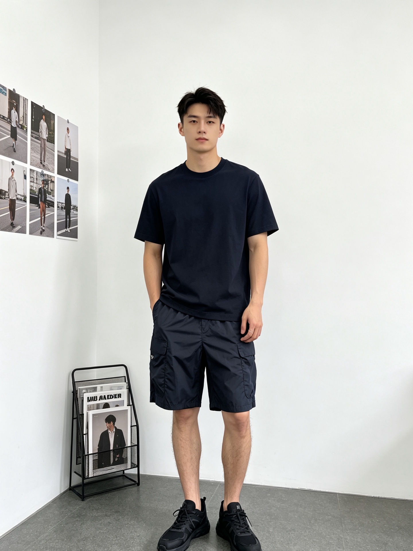 NO:917642,.Prada's new and popular men's casual shorts are high-end customization. High-end version. Fashionable and versatile imported fabrics. Super soft and delicate to the touch. Skin-friendly and comfortable to wear. High-end boutique. The upper body is finely made by the factory. It is a must-have item for men. Three standards are complete. The code number is 46.48.50.52.54,,prada,prada,shorts,19860909.Prada普拉达砸锅卖铁都要上的新款新款原单男士休闲短裤高端定制 高端版本 时尚百搭爆款进口面料 手感超柔软细腻 穿着亲肤舒适 高端精品 代工厂精细做上身非常赞 男士必备单品 三标齐全 码数46.48.50.52.54,,prada,prada,shorts,,Men's clothing
