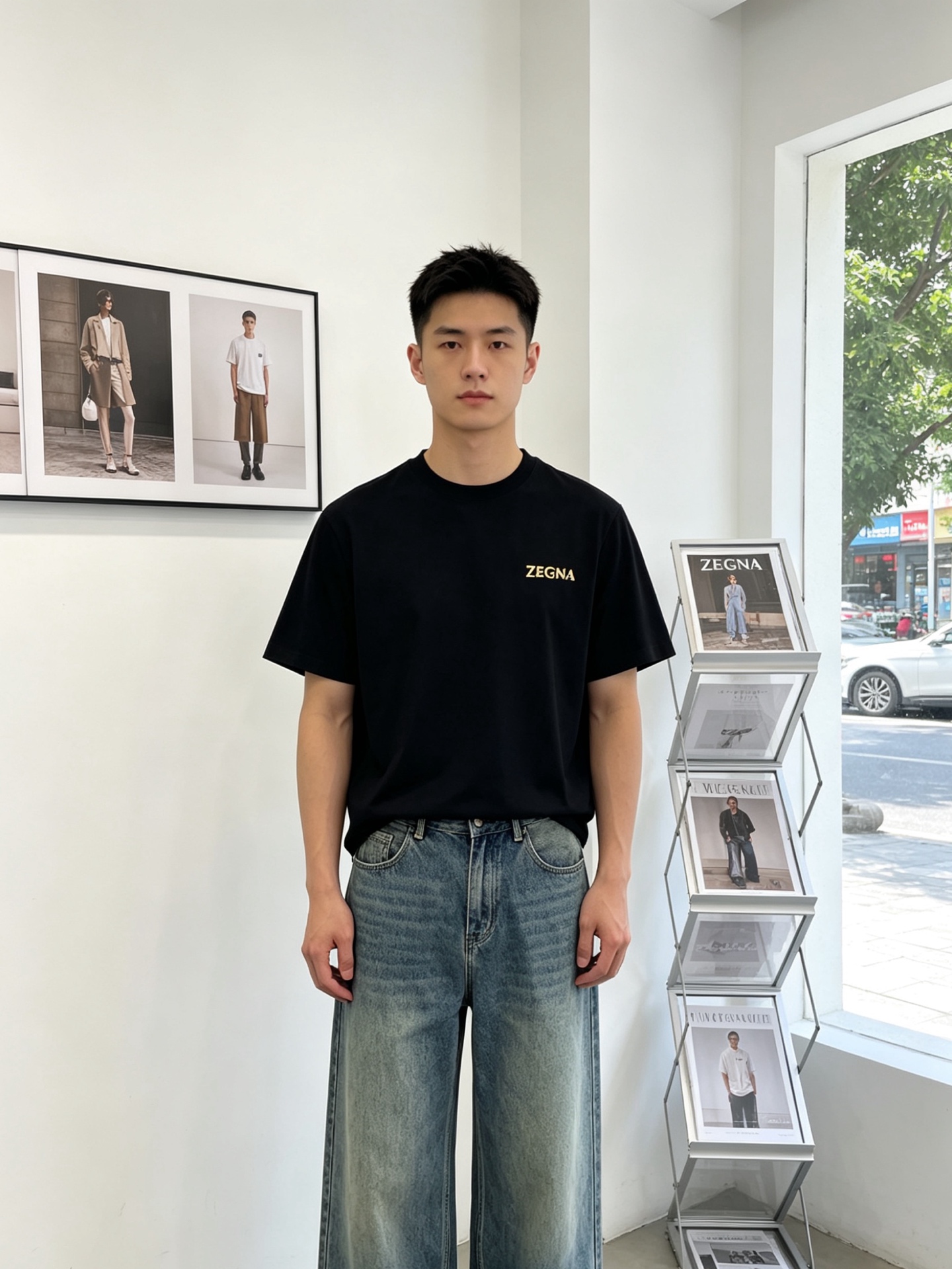 NO:874164,.ZEGNA is a must-have new model of original men's casual short-sleeves. High-end customization. High-end version. Fashionable and versatile imported fabrics. Super soft and delicate feel. Skin-friendly and comfortable to wear. High-end boutique. The upper body is finely made by the factory. It is a must-have item for men. Three complete standards. Size S-2XL, zegna, T-shirt,19860909.ZEGNA杰尼亚砸锅卖铁都要上的新款新款原单男士休闲短袖 高端定制 高端版本 时尚百搭爆款进口面料 手感超柔软细腻 穿着亲肤舒适 高端精品 代工厂精细做上身非常赞 男士必备单品 三标齐全 码数S-2XL,,zegna,T-shirt,,Men's clothing
