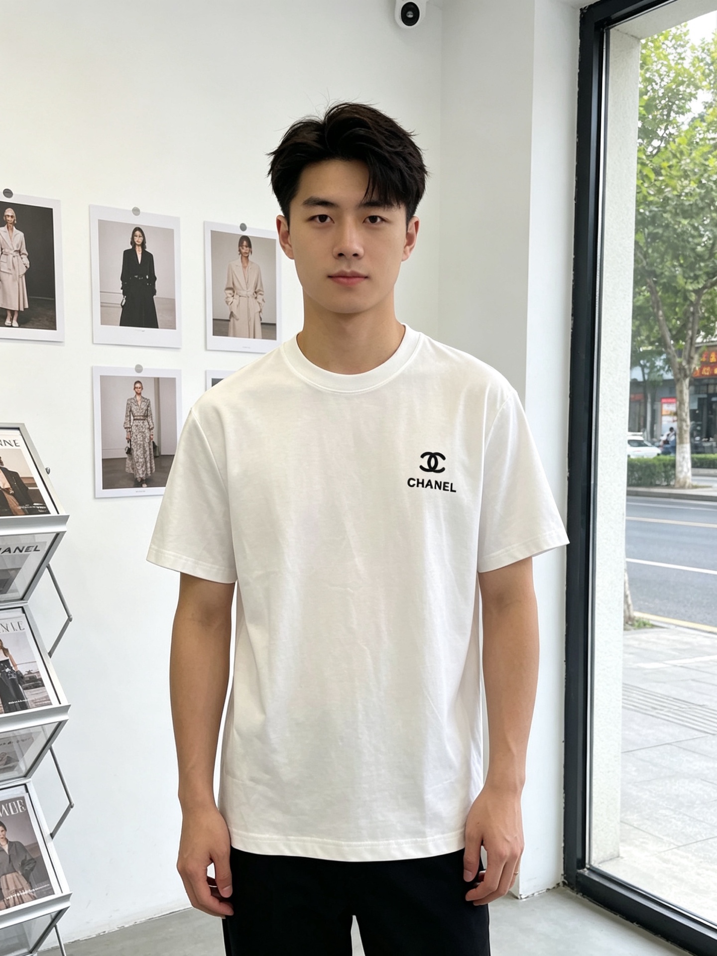 NO:874171,.CHANEL Chanel has a must-have new model, the original men's casual short-sleeve, high-end customization, high-end version, fashionable and versatile imported fabrics, super soft and delicate to the touch, skin-friendly and comfortable to wear, high-end boutique, the upper body is exquisitely made by the OEM, a must-have item for men, complete with three standards, size S-2XL,,chanel,chanel,T-shirt,19860909.CHANEL香奈儿砸锅卖铁都要上的新款新款原单男士休闲短袖 高端定制 高端版本 时尚百搭爆款进口面料 手感超柔软细腻 穿着亲肤舒适 高端精品 代工厂精细做上身非常赞 男士必备单品 三标齐全 码数S-2XL,,chanel,chanel,T-shirt,,Men's clothing