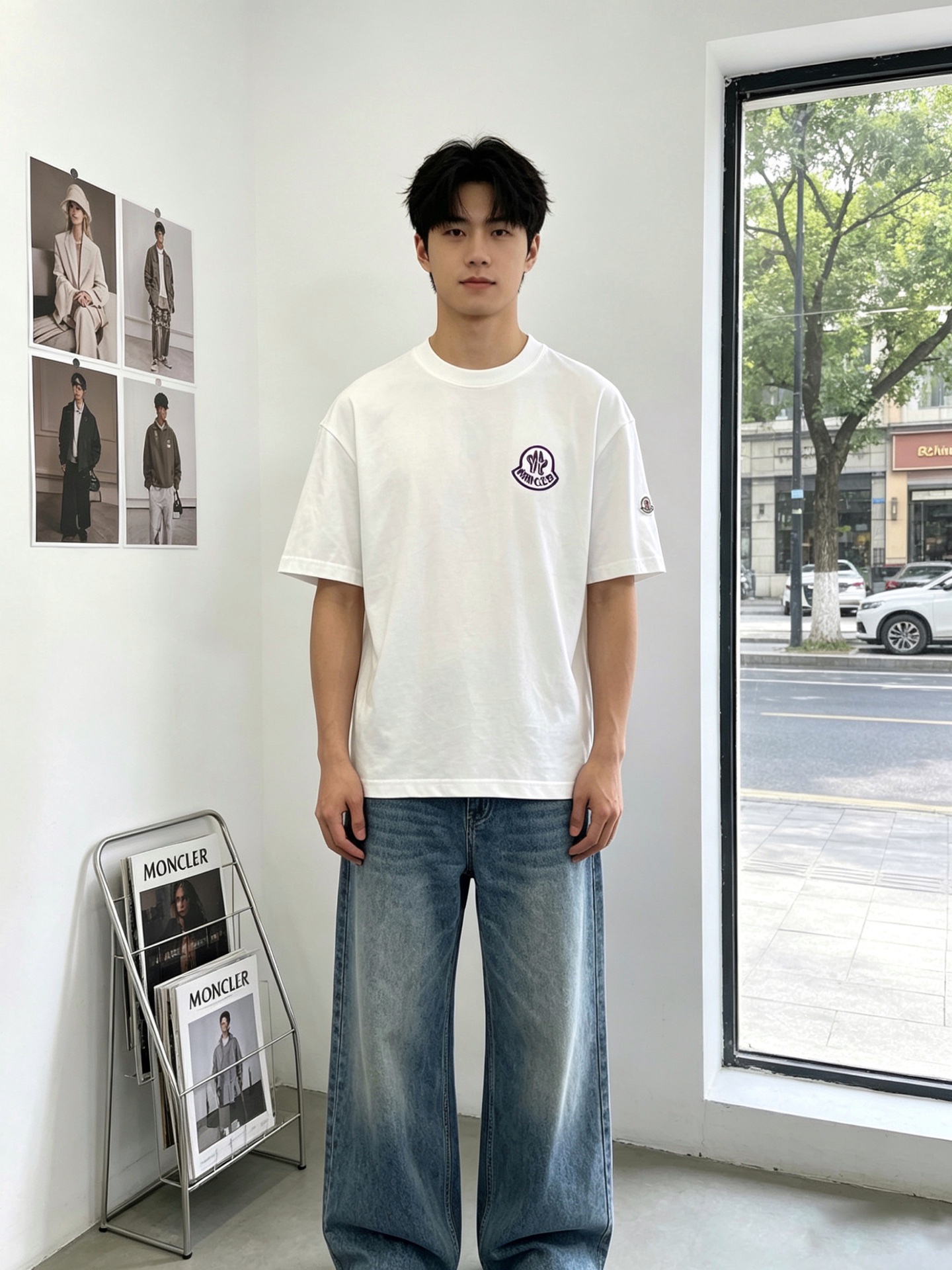 NO:868476,.Moncler's new and original men's casual short-sleeves are the most popular ones. High-end customization. High-end version. Fashionable and versatile imported fabrics. Super soft and delicate feel. Skin-friendly and comfortable to wear. High-end boutique. The upper body is finely made by the factory. It's a must-have item for men. All three standards are complete. Size 48-54, Moncler, T-shirt,19860909.Moncler蒙口砸锅卖铁都要上的新款新款原单男士休闲短袖 高端定制 高端版本 时尚百搭爆款进口面料 手感超柔软细腻 穿着亲肤舒适 高端精品 代工厂精细做上身非常赞 男士必备单品 三标齐全 码数48-54,,Moncler,T-shirt,,Men's clothing
