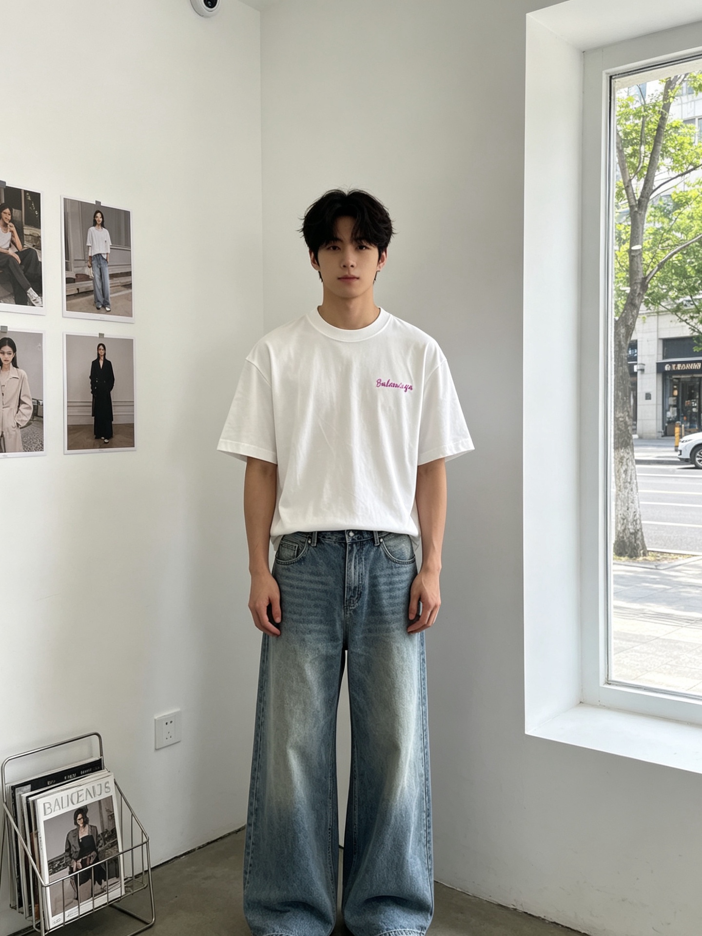 NO:868433,.Balenciaga's new and original men's casual short-sleeves are sold all over the world. High-end customization. High-end version. Fashionable and versatile imported fabrics. Super soft and delicate feel. Skin-friendly and comfortable to wear. High-end boutique. The upper body is exquisitely made by the factory. A must-have item for men. Three complete standards. Size 48-54,,balenciaga,balenciaga,T-shirt,19860909.Balenciaga巴黎世家砸锅卖铁都要上的新款新款原单男士休闲短袖 高端定制 高端版本 时尚百搭爆款进口面料 手感超柔软细腻 穿着亲肤舒适 高端精品 代工厂精细做上身非常赞 男士必备单品 三标齐全 码数48-54,,balenciaga,balenciaga,T-shirt,,Men's clothing