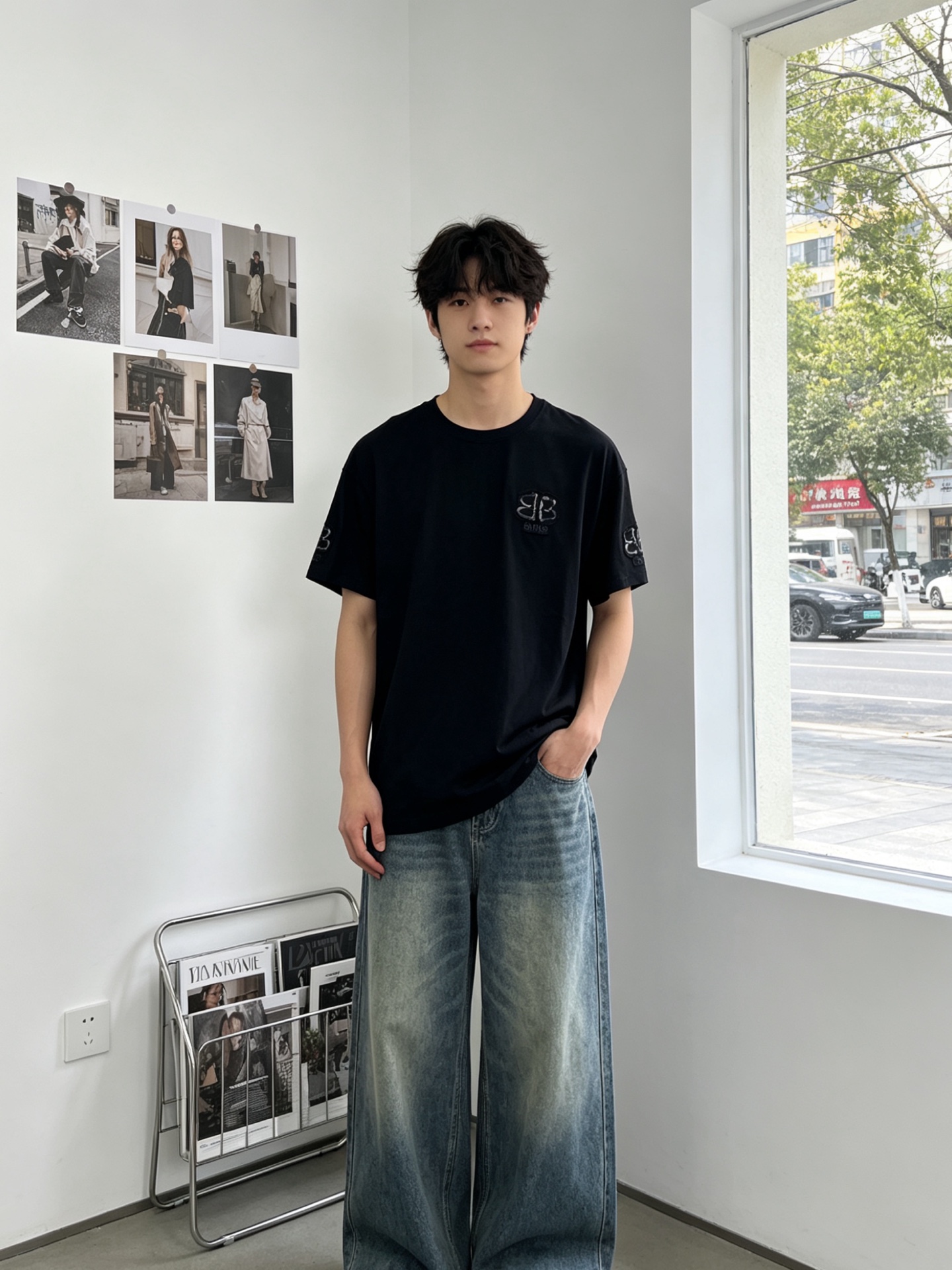NO:868422,.Balenciaga's new and original men's casual short-sleeves are sold at all times. High-end customization. High-end version. Fashionable and versatile imported fabrics. Super soft and delicate feel. Skin-friendly and comfortable to wear. High-end boutique. The upper body is exquisitely made by the factory. A must-have item for men. Three standards are complete. Size M-3XL,,balenciaga,balenciaga,T-shirt,19860909.Balenciaga巴黎世家砸锅卖铁都要上的新款新款原单男士休闲短袖 高端定制 高端版本 时尚百搭爆款进口面料 手感超柔软细腻 穿着亲肤舒适 高端精品 代工厂精细做上身非常赞 男士必备单品 三标齐全 码数M-3XL,,balenciaga,balenciaga,T-shirt,,Men's clothing