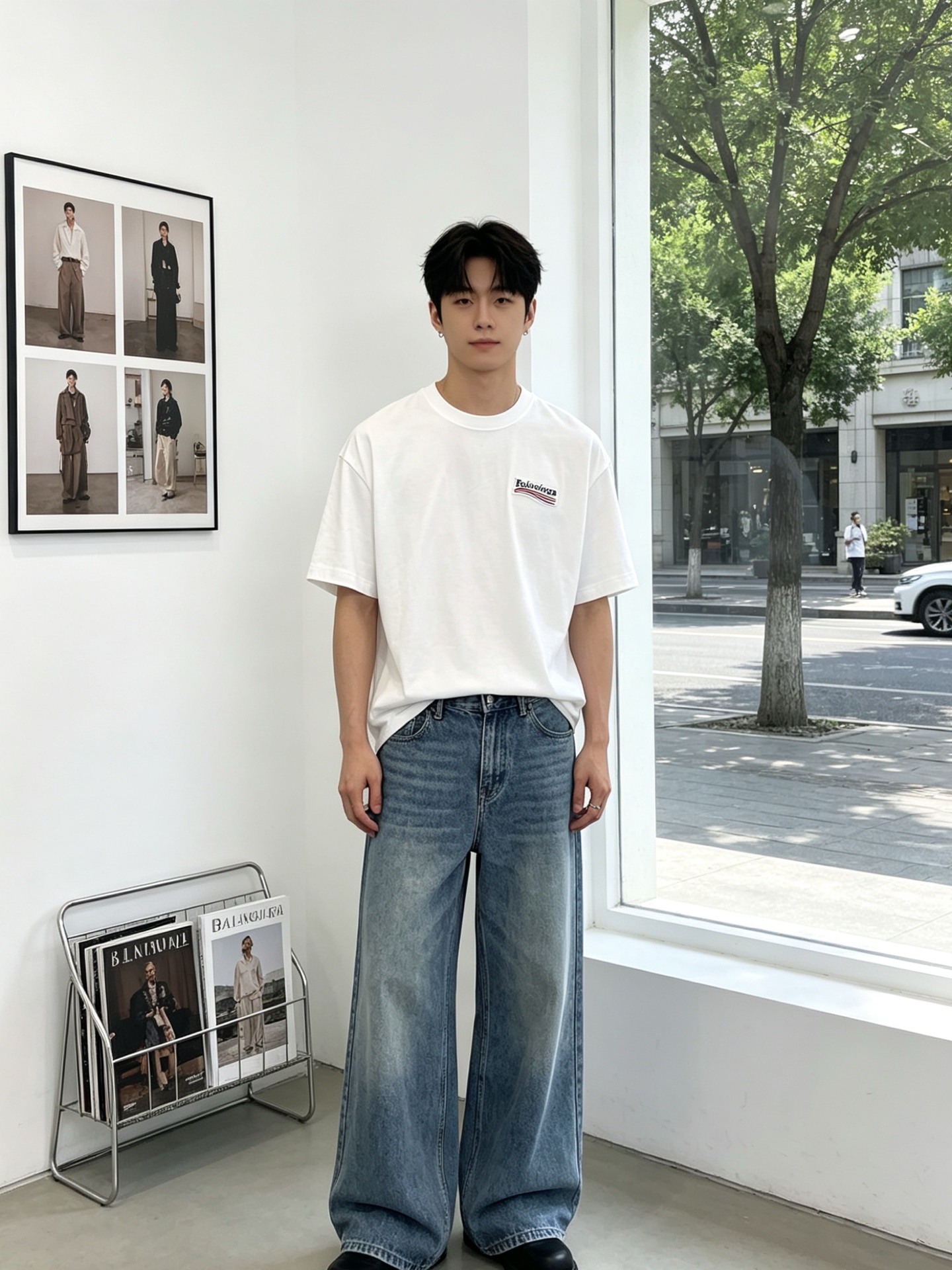 NO:874201,.Balenciaga's new and original men's casual short-sleeves are sold at all times. High-end customization. High-end version. Fashionable and versatile imported fabrics. Super soft and delicate feel. Skin-friendly and comfortable to wear. High-end boutique. The upper body is exquisitely made by the factory. A must-have item for men. Three standards are complete. Size M-3XL,,balenciaga,balenciaga,T-shirt,19860909.Balenciaga巴黎世家砸锅卖铁都要上的新款新款原单男士休闲短袖 高端定制 高端版本 时尚百搭爆款进口面料 手感超柔软细腻 穿着亲肤舒适 高端精品 代工厂精细做上身非常赞 男士必备单品 三标齐全 码数M-3XL,,balenciaga,balenciaga,T-shirt,,Men's clothing