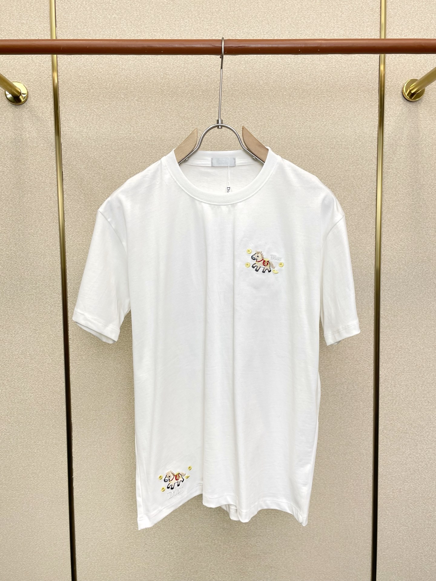 。Dior迪奥💥砸锅卖铁都要上的新款新款原单男士休闲短袖 高端定制 高端版本 时尚百搭爆款⚠️⚠️✨✨进