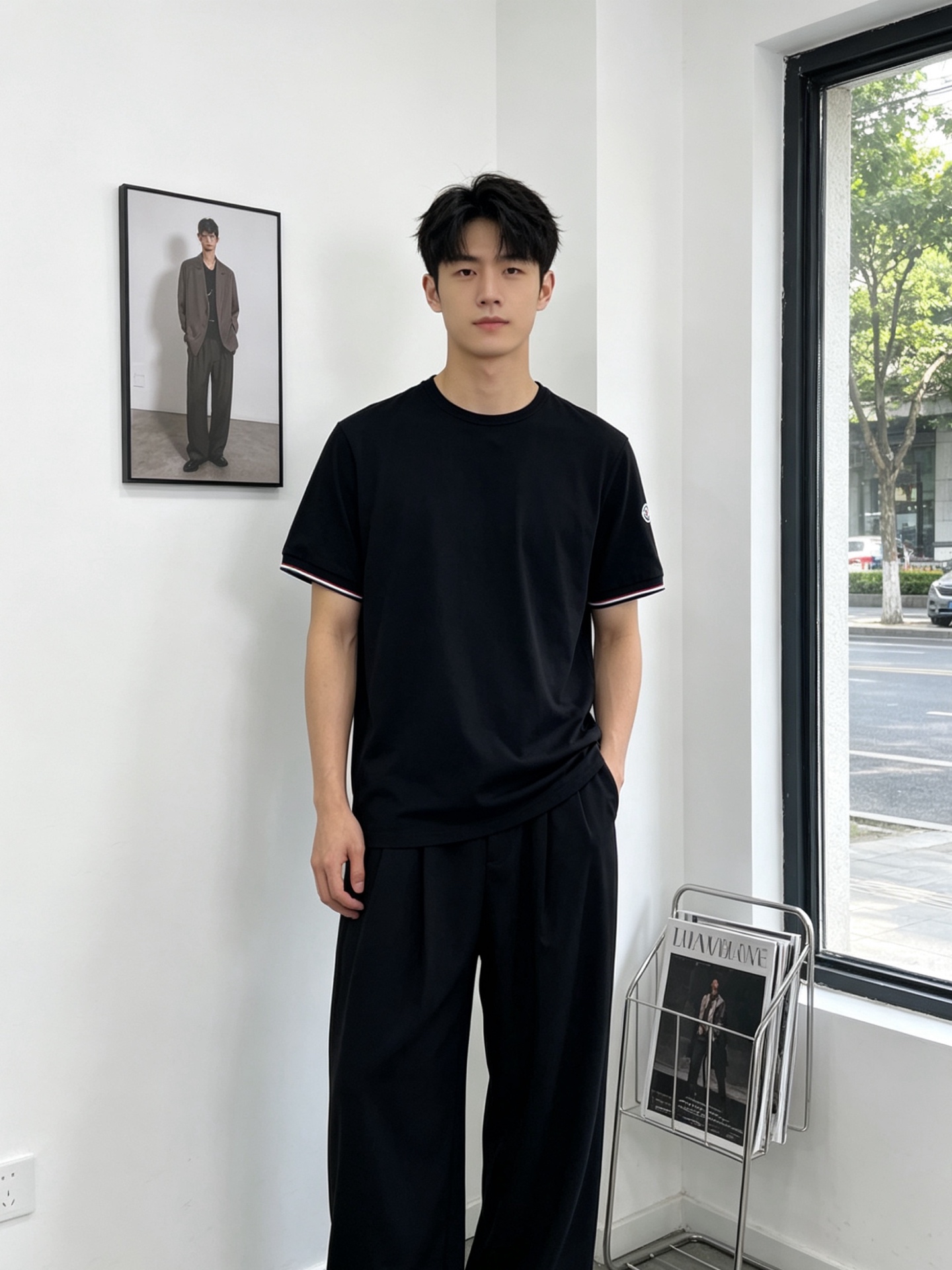 NO:868471,.Moncler's new and original men's casual short-sleeve, high-end customized, high-end version, fashionable and versatile imported fabrics, super soft and delicate to the touch, skin-friendly and comfortable to wear, high-end boutique, exquisite upper body made by the factory, very good, a must-have item for men, complete with three standards, size S-XL, Moncler, T-shirt,19860909.Moncler蒙口砸锅卖铁都要上的新款新款原单男士休闲短袖 高端定制 高端版本 时尚百搭爆款进口面料 手感超柔软细腻 穿着亲肤舒适 高端精品 代工厂精细做上身非常赞 男士必备单品 三标齐全 码数S-XL,,Moncler,T-shirt,,Men's clothing