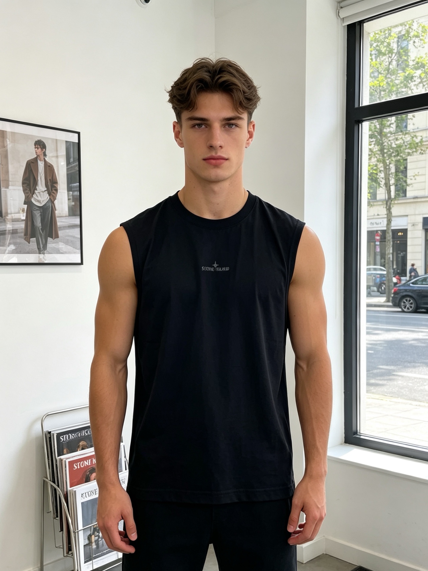 NO:868444,.Acne Studios is selling high-end custom-made new original men's casual vests. High-end version. Fashionable and versatile imported fabrics. Super soft and delicate feel. Skin-friendly and comfortable to wear. High-end boutique. The upper body is exquisitely made by the factory. A must-have item for men. Three complete standards. Size M-5XL,,acne studios,dior,19860909.Acne Studios砸锅卖铁都要上的新款新款原单男士休闲背心高端定制 高端版本 时尚百搭爆款进口面料 手感超柔软细腻 穿着亲肤舒适 高端精品 代工厂精细做上身非常赞 男士必备单品 三标齐全 码数M-5XL,,acne studios,dior,,Men's clothing