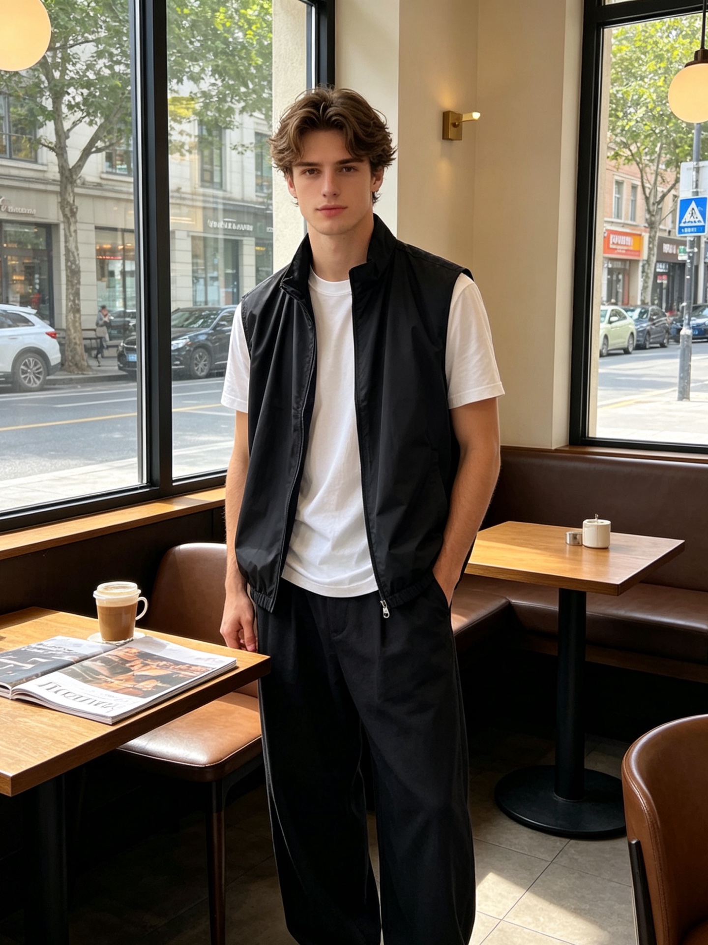 NO:874202,.LP-Loro Piana is a must-have new style original men's casual vest. Double-sided vest. High-end customization. High-end version. Fashionable and versatile imported fabric. Super soft and delicate feel. Skin-friendly and comfortable to wear. High-end boutique. The upper body made by the factory is very good. A must-have item for men. Three standards are complete. Size M-4XL, loro piana, loro piana,19860909.LP-Loro Piana诺悠翩雅砸锅卖铁都要上的新款新款原单男士休闲马甲 双面穿马甲 高端定制 高端版本 时尚百搭爆款进口面料 手感超柔软细腻 穿着亲肤舒适 高端精品 代工厂精细做上身非常赞 男士必备单品 三标齐全 码数M-4XL,,loro piana,loro piana,,Men's clothing