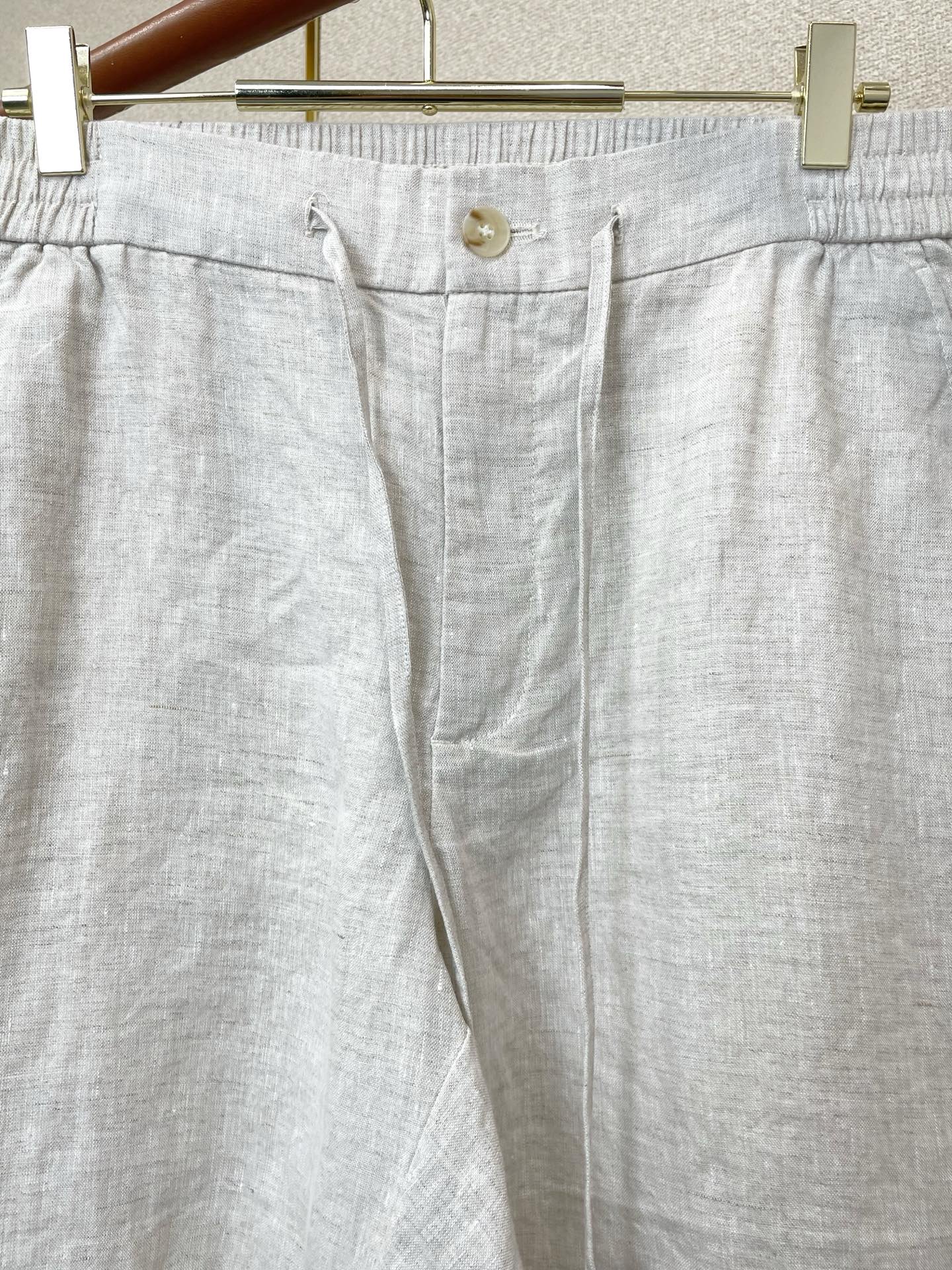 。Loro Piana-LORO PIANA诺悠翩雅💥砸锅卖铁都要上的新款新款休闲裤短裤🩳高端版本！专柜