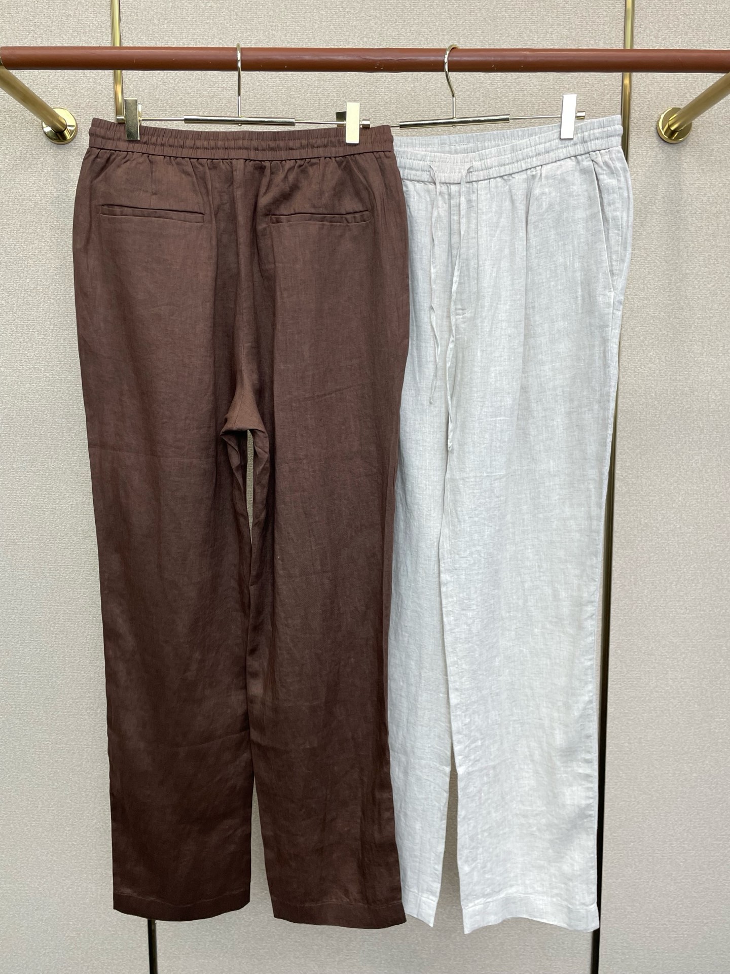 。Loro Piana-Loro Piana诺悠翩雅💥砸锅卖铁都要上的新款新款亚麻休闲裤 高端版本！专柜