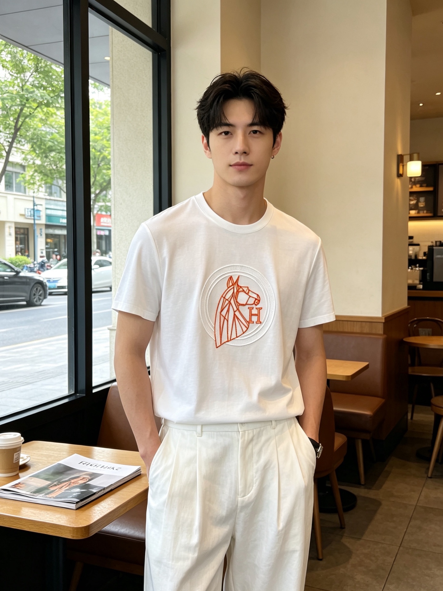 NO:874172,.Hermès’s new and popular men’s casual short-sleeved originals. High-end customization. High-end version. Fashionable and versatile imported fabrics. Super soft and delicate feel. Skin-friendly and comfortable to wear. High-end boutique. The upper body is exquisitely made by the factory. A must-have item for men. Three complete standards. Size M-3XL,, hermes, hermes, T-shirt,19860909.Hermès爱马仕砸锅卖铁都要上的新款新款原单男士休闲短袖 高端定制 高端版本 时尚百搭爆款进口面料 手感超柔软细腻 穿着亲肤舒适 高端精品 代工厂精细做上身非常赞 男士必备单品 三标齐全 码数M-3XL,,hermes,hermes,T-shirt,,Men's clothing