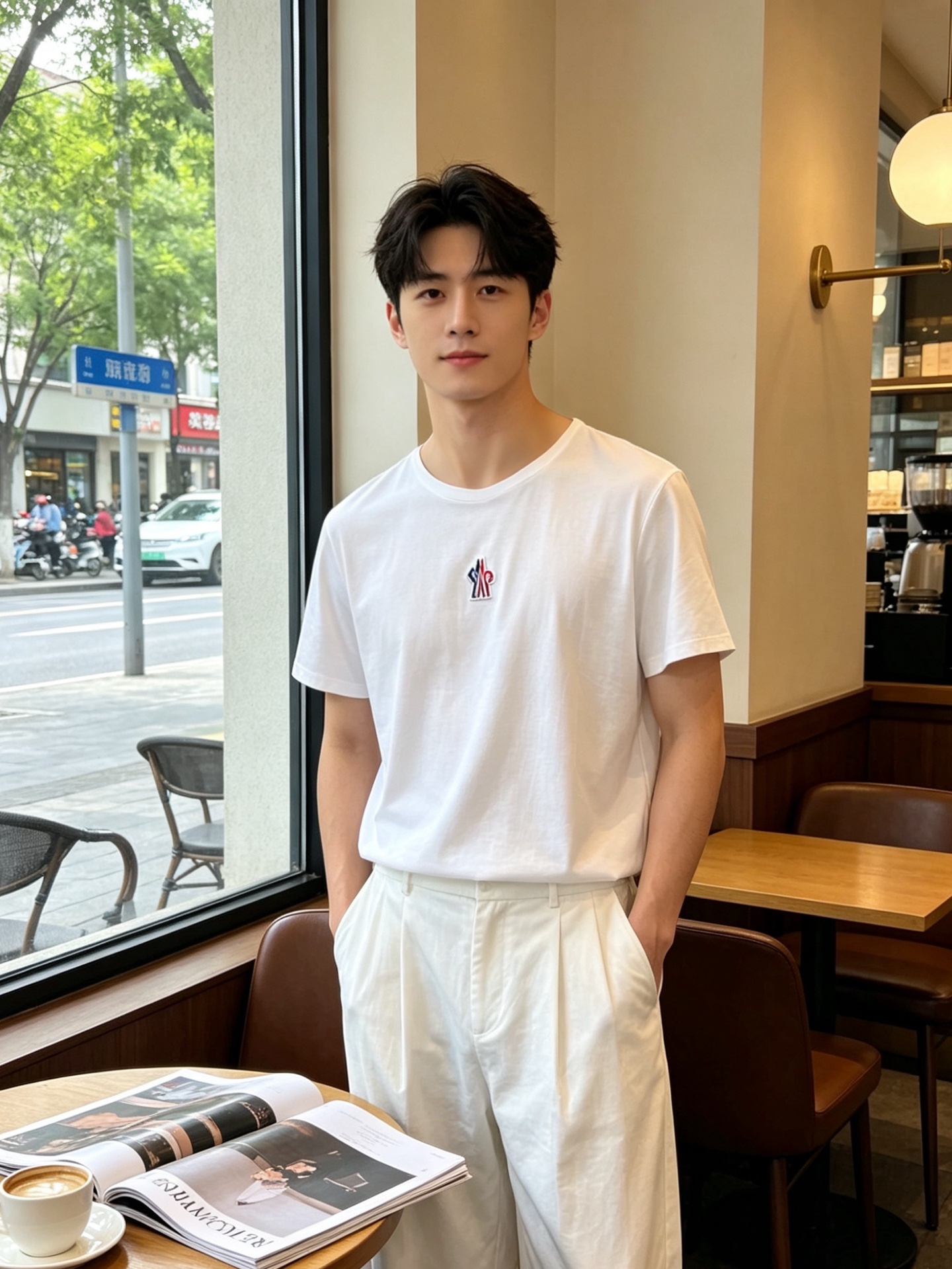 NO:874139,.Moncler's new and original men's casual short-sleeve, high-end customized, high-end version, fashionable and versatile imported fabrics, super soft and delicate to the touch, skin-friendly and comfortable to wear, high-end boutique, the upper body is exquisitely made by the factory, a must-have item for men, complete with three standards, size M-3XL, Moncler, T-shirt,19860909.Moncler蒙口砸锅卖铁都要上的新款新款原单男士休闲短袖 高端定制 高端版本 时尚百搭爆款进口面料 手感超柔软细腻 穿着亲肤舒适 高端精品 代工厂精细做上身非常赞 男士必备单品 三标齐全 码数M-3XL,,Moncler,T-shirt,,Men's clothing