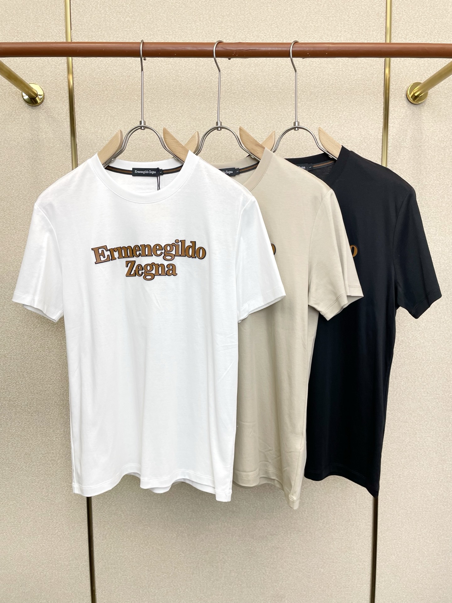 。ZEGNA杰尼亚💥砸锅卖铁都要上的新款新款原单男士休闲短袖 高端定制 高端版本 时尚百搭爆款⚠️⚠️✨