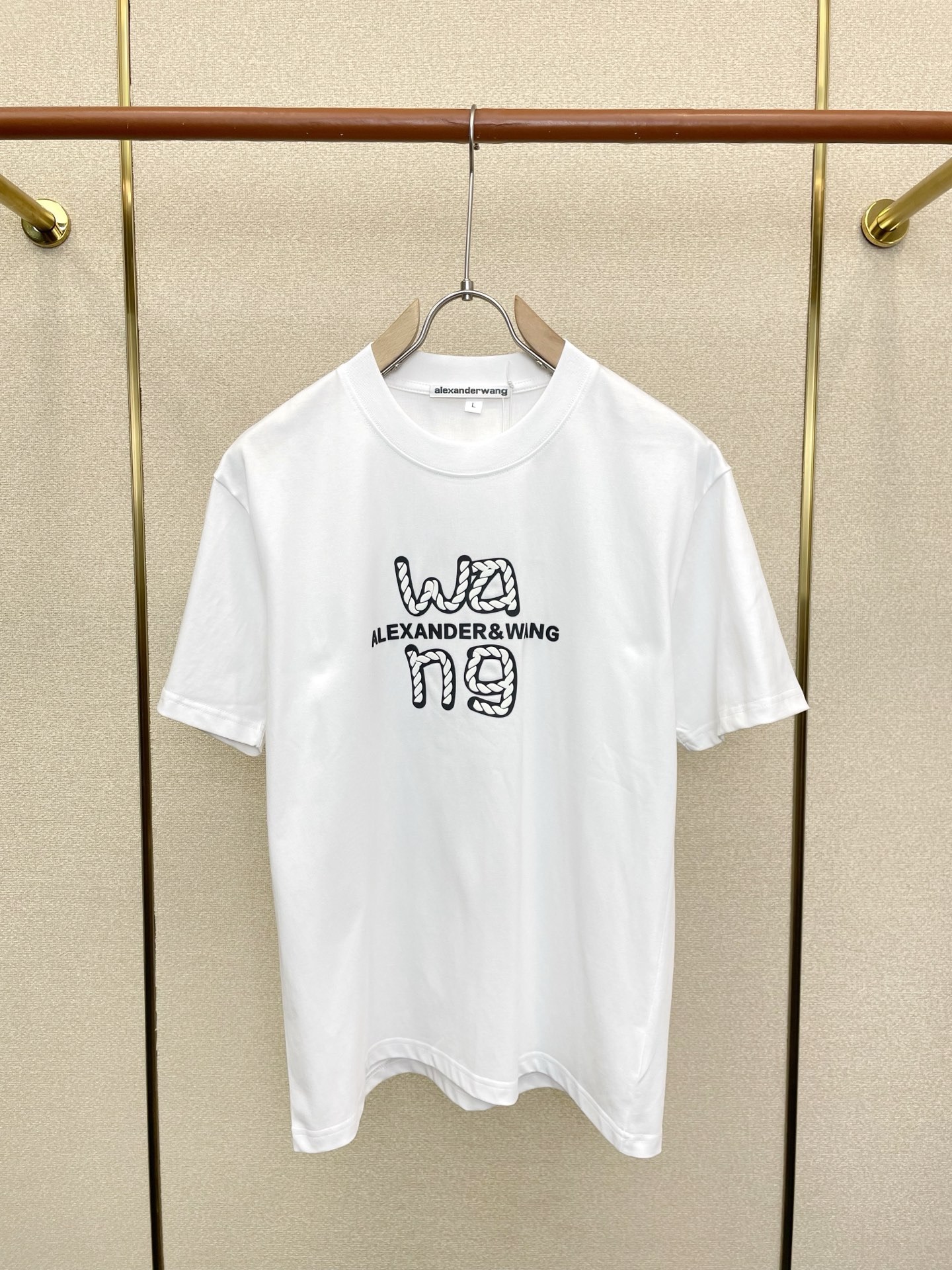 。Alexanderwang亚历山大王💥砸锅卖铁都要上的新款新款原单男士休闲短袖 高端定制 高端版本 时