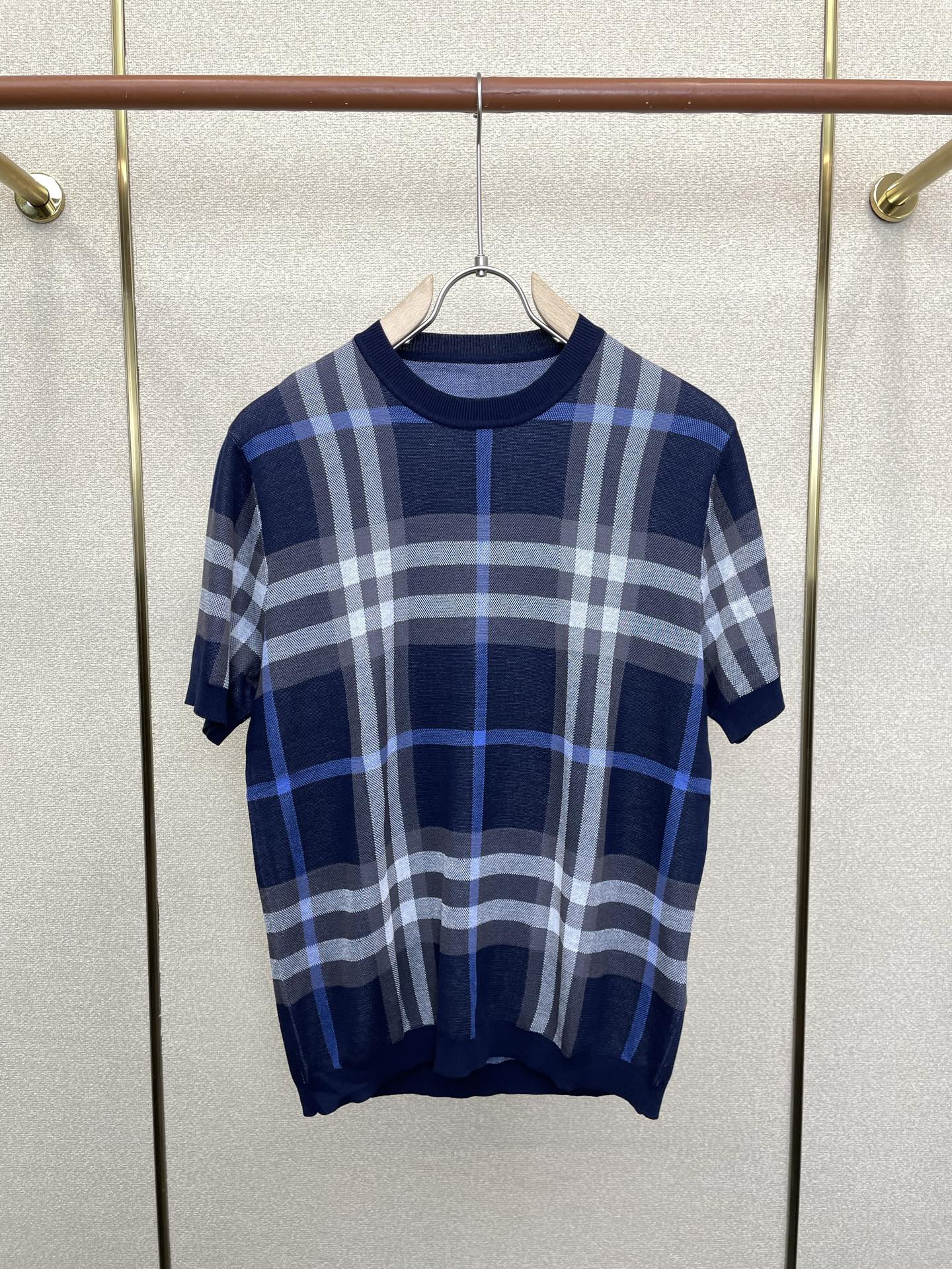。Burberry巴宝莉💥砸锅卖铁都要上的新款新款原单男士休闲针织短袖 高端定制 高端版本 时尚百搭爆款