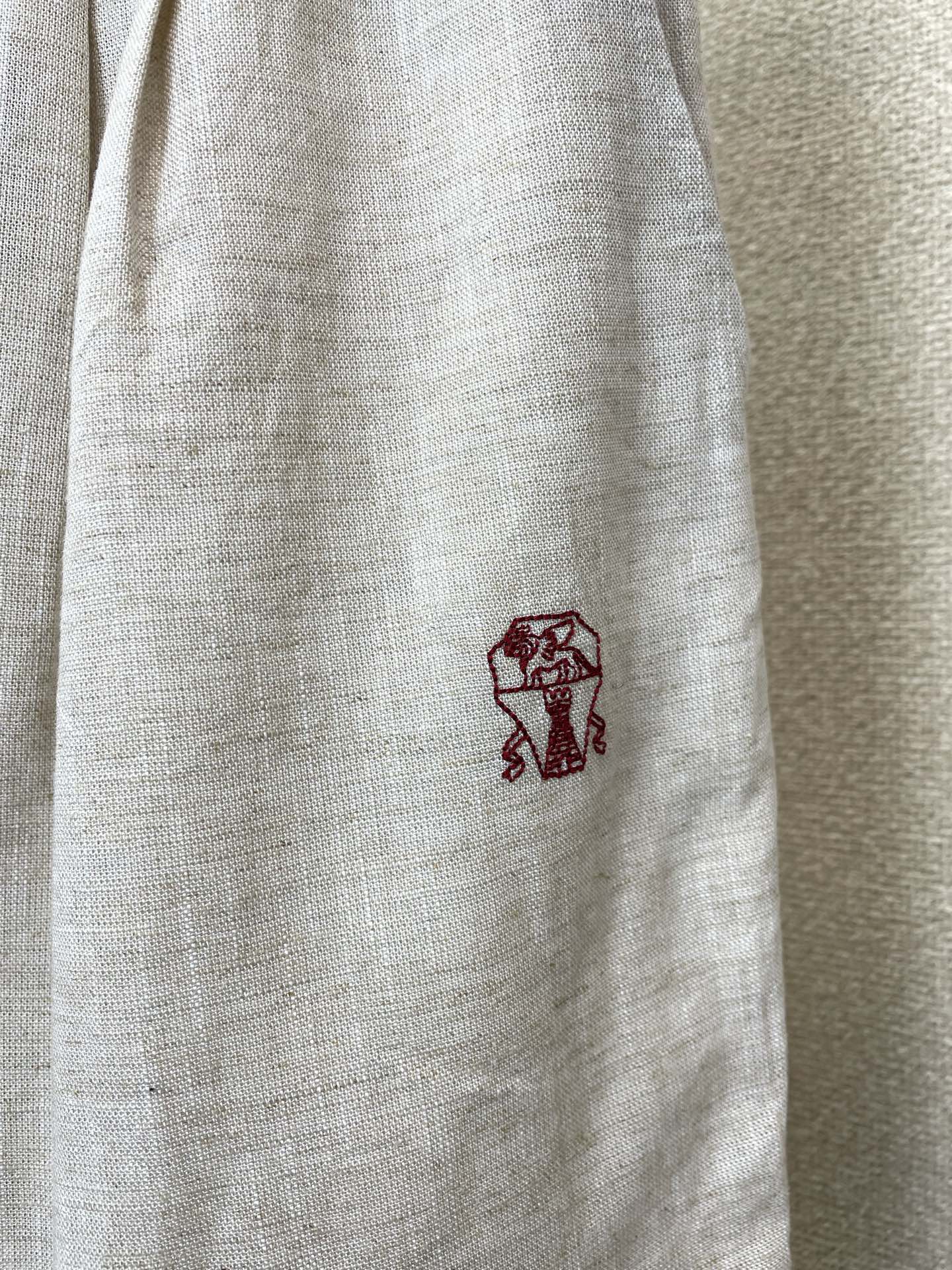 。BC-Brunello Cucineli 布鲁内洛·库奇内利💥砸锅卖铁都要上的新款新款休闲亚麻短裤🩳 