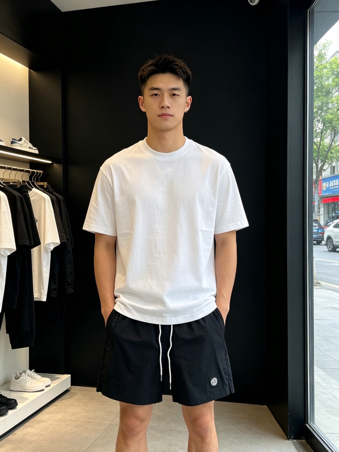 NO:874054,.STONE ISLAND Stone Island's new high-end version of casual shorts is a must-have!  Custom-made fabrics at the counter are highly breathable and comfortable, with impeccable details and brand element design concepts, reflecting high quality. It feels delicate and soft!  It presents a casual cut and the upper body shape is awesome!  Size: M-3XL,,shorts,19860909.STONE ISLAND石头岛砸锅卖铁都要上的新款新款 休闲短裤高端版本！专柜定制面料 透气舒适度高,细节无可挑剔,品牌元素设计理念,体现高品质.手感细腻柔软！呈现休闲裁剪,上身版型超赞！码数: M-3XL,,shorts,,Men's clothing