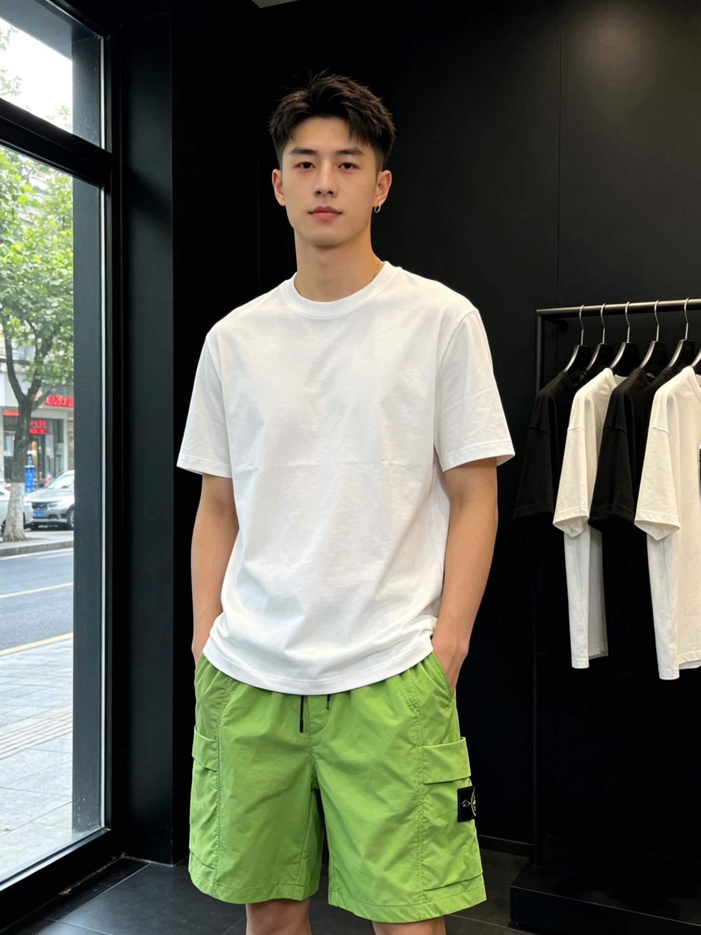 NO:848849,.STONE ISLAND exclusively offers new high-end versions of casual shorts!  Custom-made fabrics at the counter are highly breathable and comfortable, with impeccable details and brand element design concepts, reflecting high quality. It feels delicate and soft!  It presents a casual cut and the upper body shape is awesome!  Size: M-4XL,,shorts,19860909.STONE ISLAND石头岛独家专供新款 休闲短裤高端版本！专柜定制面料 透气舒适度高,细节无可挑剔,品牌元素设计理念,体现高品质.手感细腻柔软！呈现休闲裁剪,上身版型超赞！码数: M-4XL,,shorts,,Men's clothing