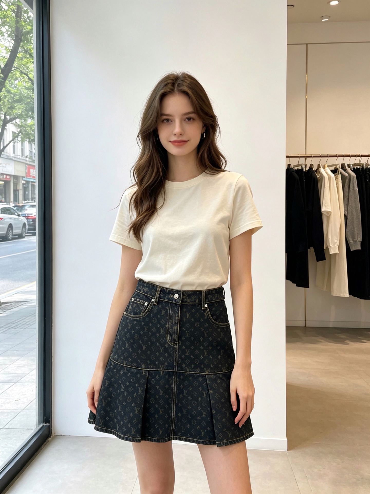 NO:874046,.Louis Vuitton’s new style women’s casual denim skirt is a high-end version!  Uniquely designed counter-customized fabrics with high breathability and comfort, impeccable details, brand element design concept, reflecting high quality. It feels delicate and soft!  It presents a casual cut and the upper body shape is awesome!  Code number 36.38.40,,louis vuitton,louis vuitton,skirts,19860909.Louis Vuitton路易威登砸锅卖铁都要上的新款新款女装休闲牛仔短裙 高端版本！独特设计 专柜定制面料 透气舒适度高,细节无可挑剔,品牌元素设计理念,体现高品质.手感细腻柔软！呈现休闲裁剪,上身版型超赞！码数36.38.40,,louis vuitton,louis vuitton,skirts,,Men's clothing