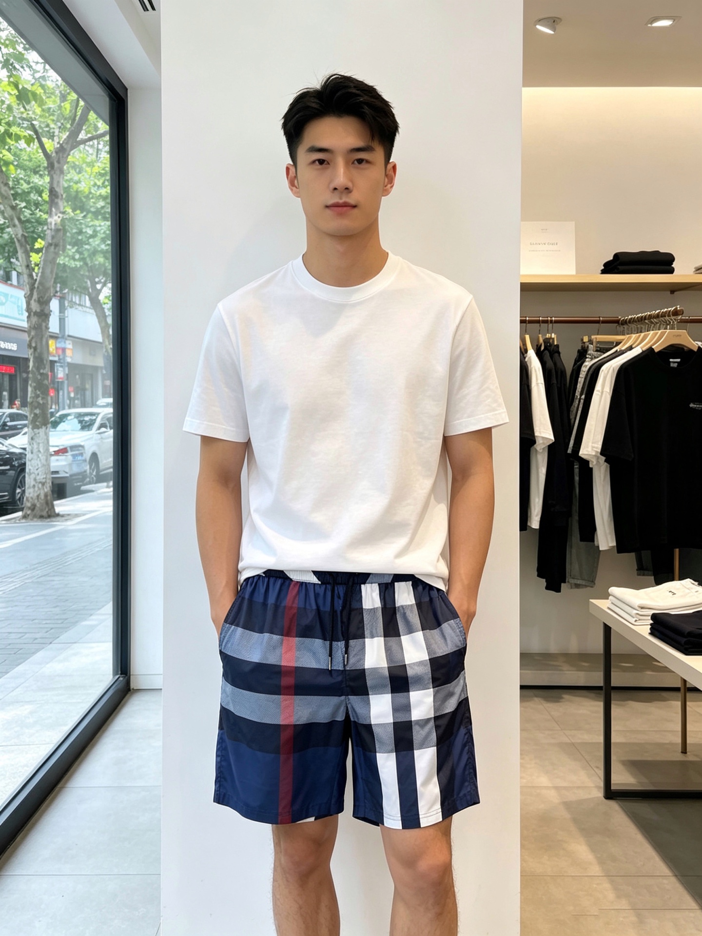 NO:874034,.Burberry's new and popular men's casual shorts are high-end customization. High-end version. Fashionable and versatile imported fabrics. Super soft and delicate feel. Skin-friendly and comfortable to wear. High-end boutique. The upper body is finely made by the factory. It is a must-have item for men. Three standards are complete. Sizes S-XL,,burberry,burberry,shorts,19860909.Burberry巴宝莉砸锅卖铁都要上的新款新款原单男士休闲短裤高端定制 高端版本 时尚百搭爆款进口面料 手感超柔软细腻 穿着亲肤舒适 高端精品 代工厂精细做上身非常赞 男士必备单品 三标齐全 码数S-XL,,burberry,burberry,shorts,,Men's clothing
