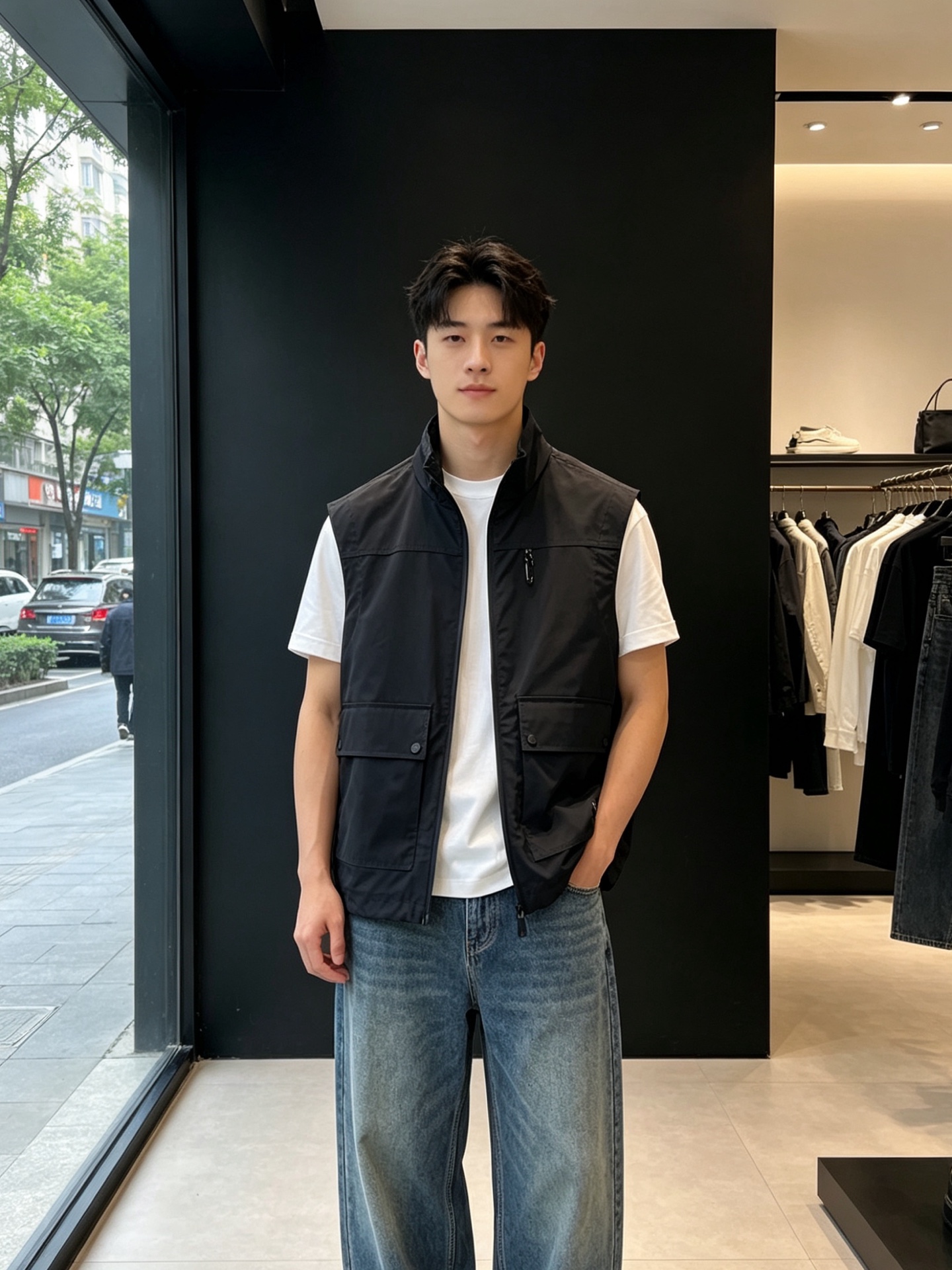 NO:874194,.Moncler's new and original men's casual vest is a must-have. High-end customization. High-end version. Fashionable and versatile imported fabrics. Super soft and delicate feel. Skin-friendly and comfortable to wear. High-end boutique. The upper body is exquisitely made by the factory. A must-have item for men. Complete with three standards. Size 1.2.3.4,,Moncler,19860909.Moncler蒙口砸锅卖铁都要上的新款新款原单男士休闲马甲 高端定制 高端版本 时尚百搭爆款进口面料 手感超柔软细腻 穿着亲肤舒适 高端精品 代工厂精细做上身非常赞 男士必备单品 三标齐全 码数1.2.3.4,,Moncler,,Men's clothing