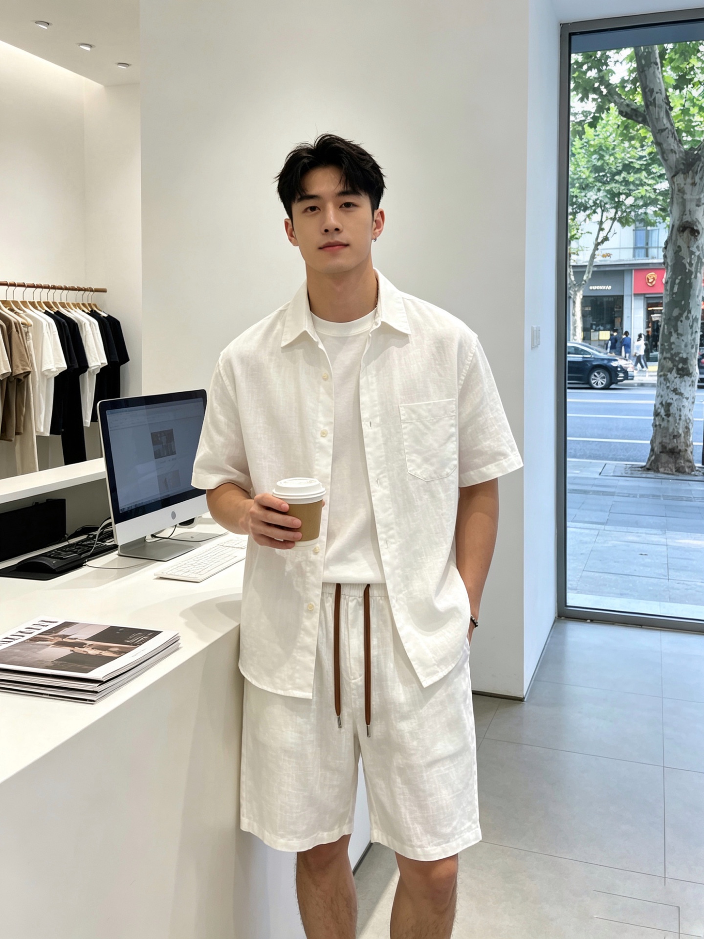 NO:848852,.ZEGNA exclusively offers new high-end versions of casual linen shorts!  Custom-made fabrics at the counter are highly breathable and comfortable, with impeccable details and brand element design concepts, reflecting high quality. It feels delicate and soft!  It presents a casual cut and the upper body shape is awesome!  Size: M-4XL,,zegna,shorts,19860909.ZEGNA杰尼亚独家专供新款 休闲亚麻短裤高端版本！专柜定制面料 透气舒适度高,细节无可挑剔,品牌元素设计理念,体现高品质.手感细腻柔软！呈现休闲裁剪,上身版型超赞！码数: M-4XL,,zegna,shorts,,Men's clothing