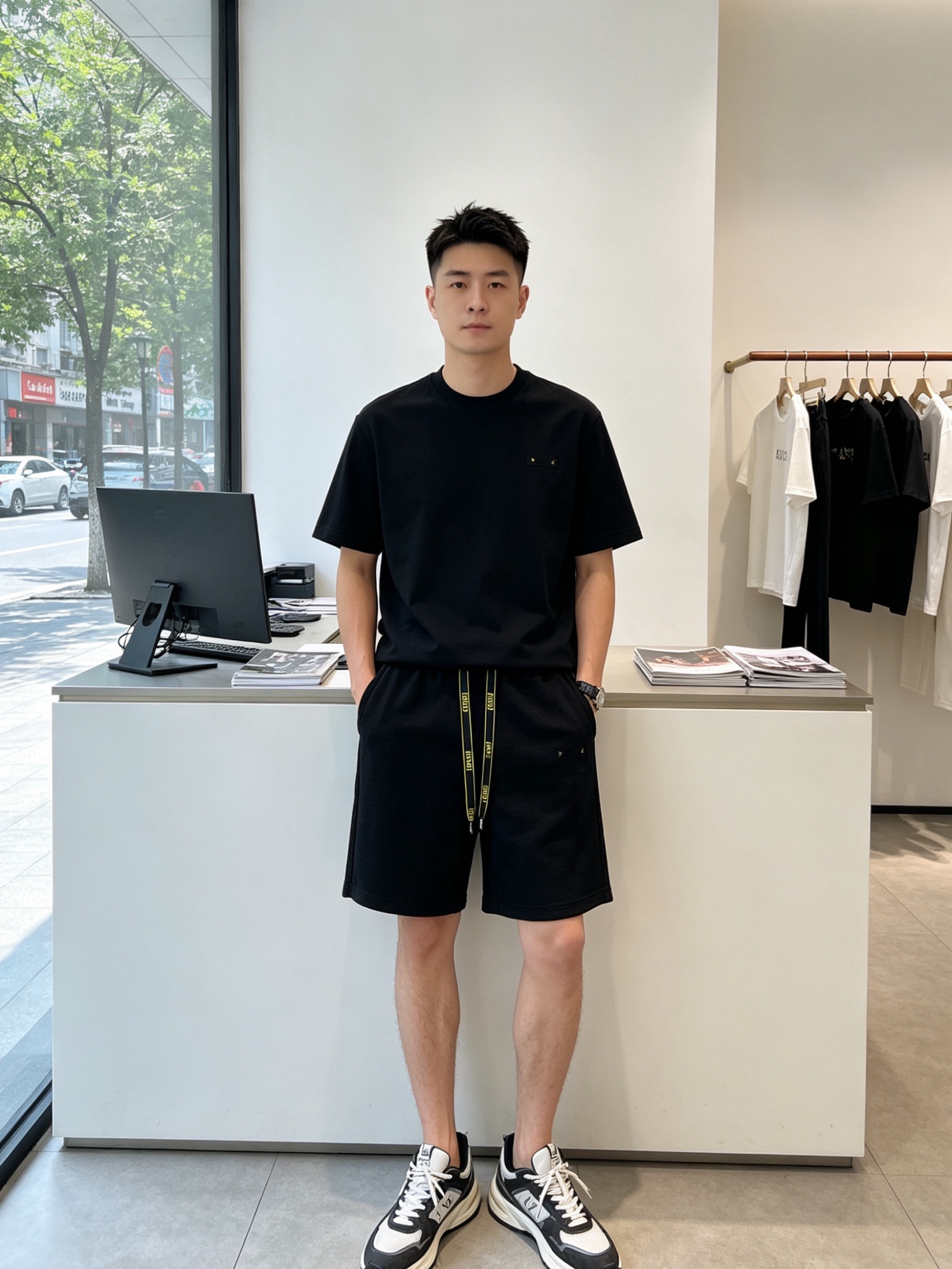 NO:917734,.FENDI Fendi’s new high-end version of casual shorts is a must-have!  Custom-made fabrics at the counter are highly breathable and comfortable, with impeccable details and brand element design concepts, reflecting high quality. It feels delicate and soft!  It presents a casual cut and the upper body shape is awesome!  Size M-3XL,,fendi,fendi,shorts,19860909.FENDI芬迪砸锅卖铁都要上的新款新款休闲短裤高端版本！专柜定制面料 透气舒适度高,细节无可挑剔,品牌元素设计理念,体现高品质.手感细腻柔软！呈现休闲裁剪,上身版型超赞！码数M-3XL,,fendi,fendi,shorts,,Men's clothing