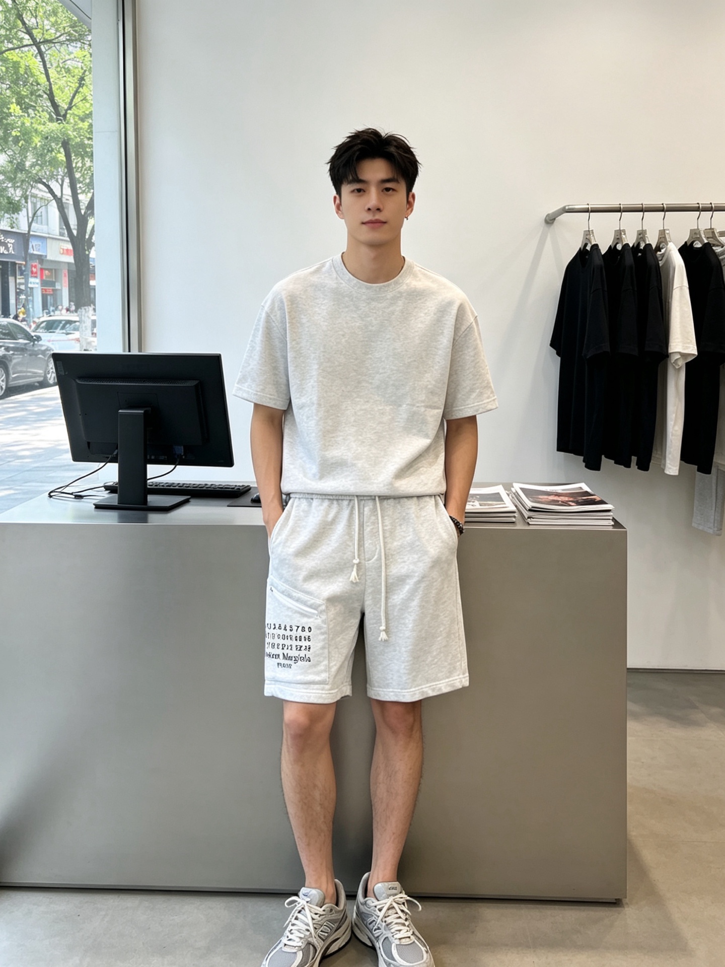 NO:917740,.Masion Margiela is a high-end version of the new casual shorts that everyone will buy!  Custom-made fabrics at the counter are highly breathable and comfortable, with impeccable details and brand element design concepts, reflecting high quality. It feels delicate and soft!  It presents a casual cut and the upper body shape is awesome!  Size M-3XL,,masion margiela,shorts,19860909.Masion Margiela梅森马吉拉砸锅卖铁都要上的新款新款休闲短裤高端版本！专柜定制面料 透气舒适度高,细节无可挑剔,品牌元素设计理念,体现高品质.手感细腻柔软！呈现休闲裁剪,上身版型超赞！码数M-3XL,,masion margiela,shorts,,Men's clothing