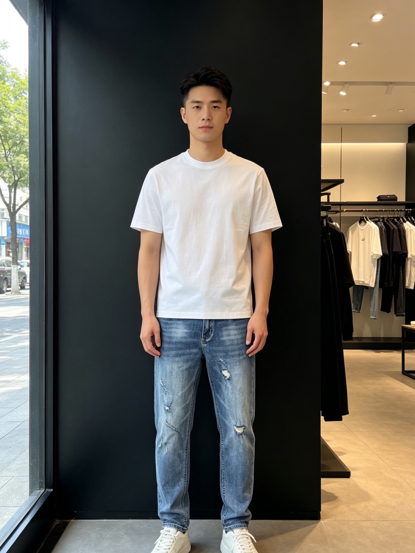NO:913002,.Thom Browne's new high-end version of casual jeans that everyone wants to sell. Customized fabrics at the counter. Highly breathable and comfortable, with impeccable details. The brand element design concept reflects high quality. It feels delicate and soft!  It presents a casual cut and the upper body shape is awesome!  Code number 29-38,,thom browne,jeans,19860909.Thom Browne汤姆布朗砸锅卖铁都要上的新款新款休闲牛仔裤高端版本 专柜定制面料 透气舒适度高,细节无可挑剔,品牌元素设计理念,体现高品质.手感细腻柔软！呈现休闲裁剪,上身版型超赞！码数29-38,,thom browne,jeans,,Men's clothing