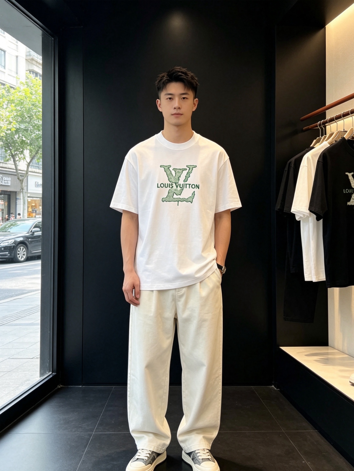 NO:917755,.Louis Vuitton's new and popular men's casual short-sleeved original singles. High-end customization. High version. Fashionable and versatile imported fabrics. Super soft and delicate feel. Skin-friendly and comfortable to wear. High-end boutique. The upper body is exquisitely made by the factory. Men's must-have items. Three complete standards. Size S-2XL, Louis Vuitton, Louis Vuitton, T-shirt,19860909.Louis Vuitton路易威登砸锅卖铁都要上的新款新款原单男士休闲短袖 高端定制 高版本 时尚百搭爆款进口面料 手感超柔软细腻 穿着亲肤舒适 高端精品 代工厂精细做上身非常赞 男士必备单品 三标齐全 码数S-2XL,,louis vuitton,louis vuitton,T-shirt,,Men's clothing