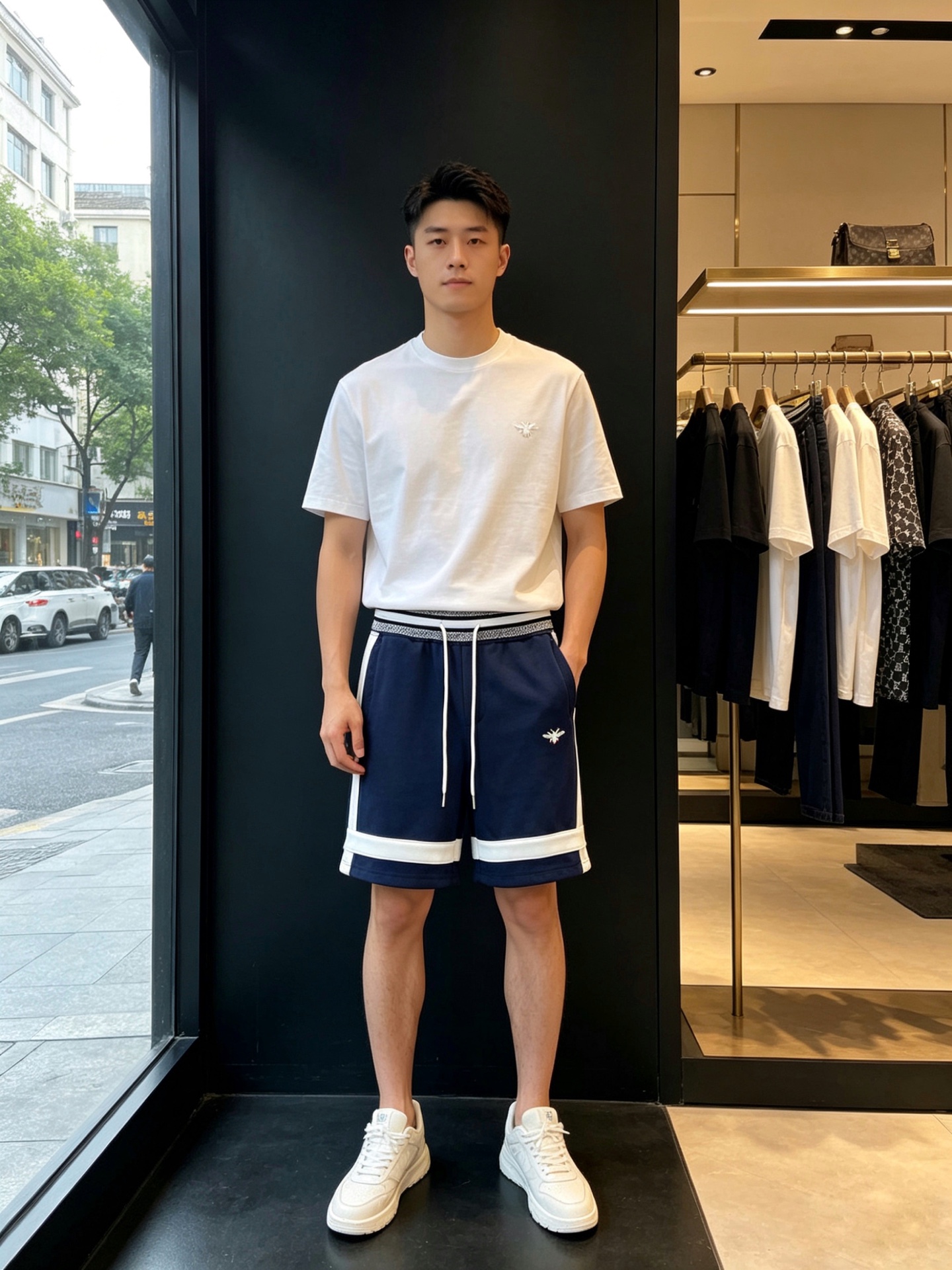 NO:917720,.Dior's new casual shorts that are sold all over the world. High-end version. Custom-made fabrics at the counter. Highly breathable and comfortable, with impeccable details. The brand element design concept reflects high quality. It feels delicate and soft!  It presents a casual cut and the upper body shape is awesome!  Size M-3XL,,dior,dior,shorts,19860909.Dior迪奥砸锅卖铁都要上的新款新款休闲短裤 高端版本 专柜定制面料 透气舒适度高,细节无可挑剔,品牌元素设计理念,体现高品质.手感细腻柔软！呈现休闲裁剪,上身版型超赞！码数M-3XL,,dior,dior,shorts,,Men's clothing