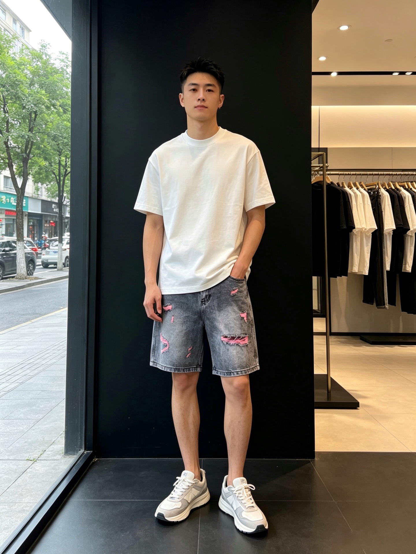 NO:917721,.Chrome hearts are the new casual denim shorts that everyone must buy. High-end version. Custom-made fabrics at the counter. Highly breathable and comfortable, with impeccable details. The brand element design concept reflects high quality. It feels delicate and soft!  It presents a casual cut and the upper body shape is awesome!  Size S-3XL,,chrome hearts,chrome hearts,shorts,19860909.Chrome hearts克罗心砸锅卖铁都要上的新款新款休闲牛仔短裤 高端版本 专柜定制面料 透气舒适度高,细节无可挑剔,品牌元素设计理念,体现高品质.手感细腻柔软！呈现休闲裁剪,上身版型超赞！码数S-3XL,,chrome hearts,chrome hearts,shorts,,Men's clothing