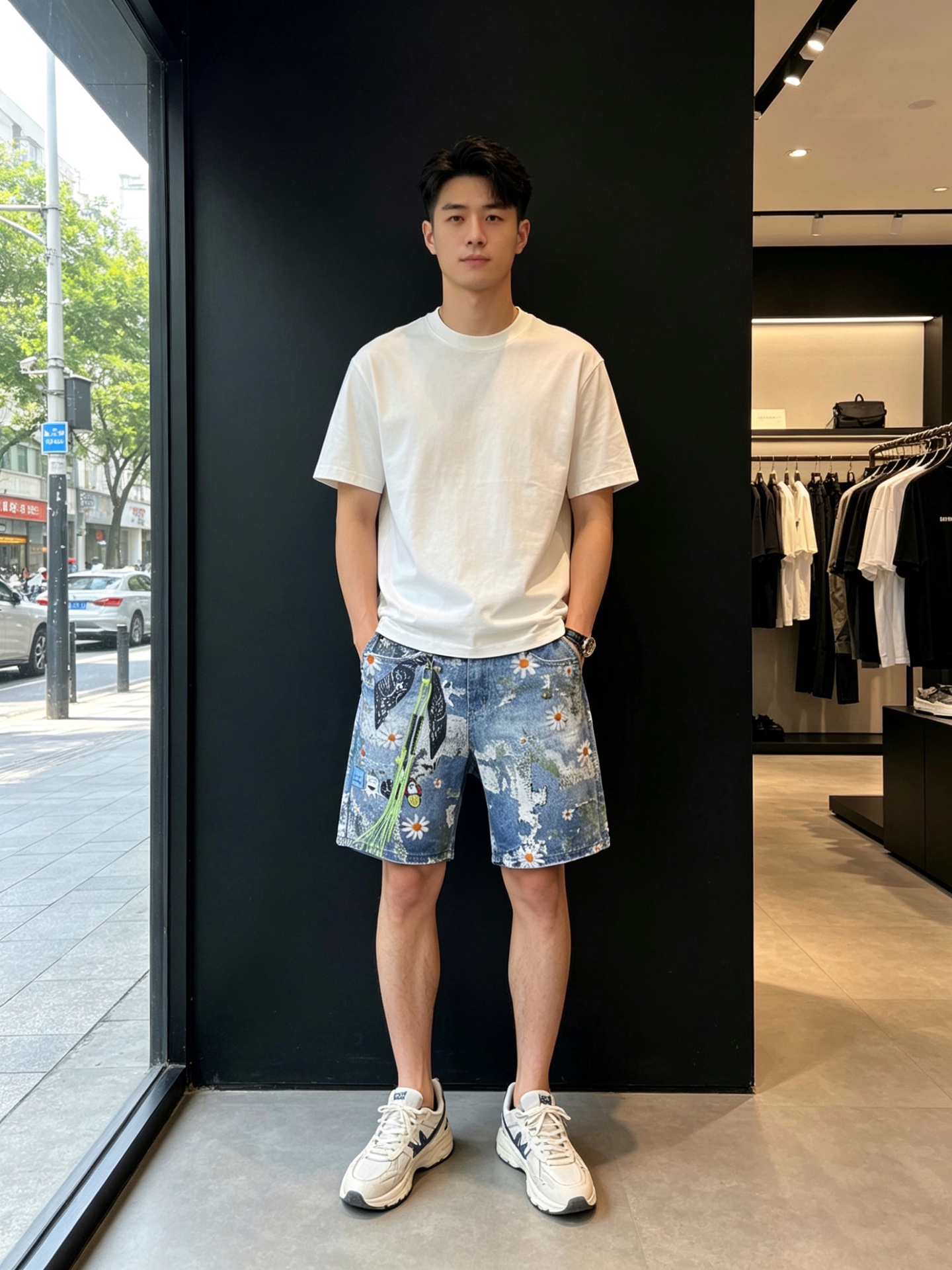 NO:917727,.Chrome hearts are the new casual denim shorts that everyone must buy. High-end version. Custom-made fabrics at the counter. Highly breathable and comfortable, with impeccable details. The brand element design concept reflects high quality. It feels delicate and soft!  It presents a casual cut and the upper body shape is awesome!  Size S-3XL,,chrome hearts,chrome hearts,shorts,19860909.Chrome hearts克罗心砸锅卖铁都要上的新款新款休闲牛仔短裤 高端版本 专柜定制面料 透气舒适度高,细节无可挑剔,品牌元素设计理念,体现高品质.手感细腻柔软！呈现休闲裁剪,上身版型超赞！码数S-3XL,,chrome hearts,chrome hearts,shorts,,Men's clothing