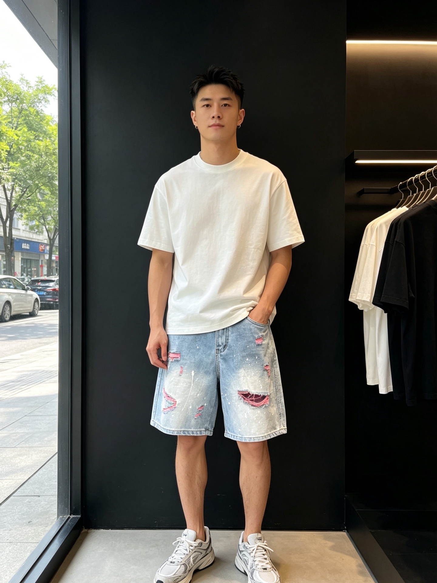 NO:868626,.Chrome hearts, the new casual denim shorts that everyone must buy. High-end version. Custom-made fabrics at the counter. Highly breathable and comfortable, with impeccable details. The brand element design concept reflects high quality. It feels delicate and soft!  It presents a casual cut and the upper body shape is awesome!  Size S-3XL,,chrome hearts,chrome hearts,shorts,19860909.Chrome hearts克罗心砸锅卖铁都要上的新款新款休闲牛仔短裤 高端版本 专柜定制面料 透气舒适度高,细节无可挑剔,品牌元素设计理念,体现高品质.手感细腻柔软！呈现休闲裁剪,上身版型超赞！码数S-3XL,,chrome hearts,chrome hearts,shorts,,Men's clothing