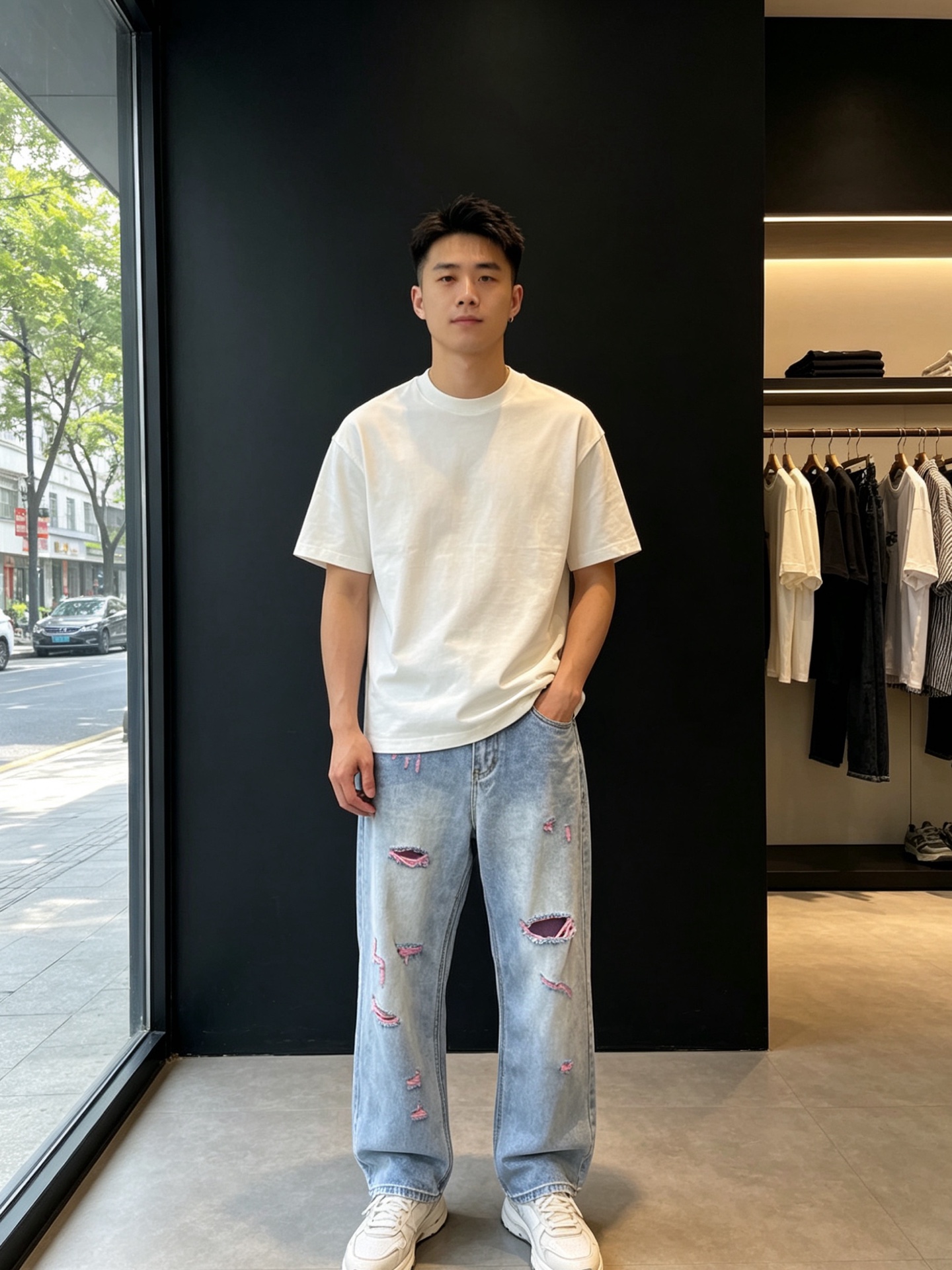 NO:912994,.Chrome Hearts is a high-end version of the new casual jeans that everyone will buy. Custom-made fabrics at the counter. Highly breathable and comfortable, with impeccable details. The brand element design concept embodies high quality. It feels delicate and soft!  It presents a casual cut and the upper body shape is awesome!  Code number 29-38 (no 37),,chrome hearts,chrome hearts,jeans,19860909.Chrome hearts克罗心砸锅卖铁都要上的新款新款休闲牛仔裤高端版本 专柜定制面料 透气舒适度高,细节无可挑剔,品牌元素设计理念,体现高品质.手感细腻柔软！呈现休闲裁剪,上身版型超赞！码数29-38（无37）,,chrome hearts,chrome hearts,jeans,,Men's clothing