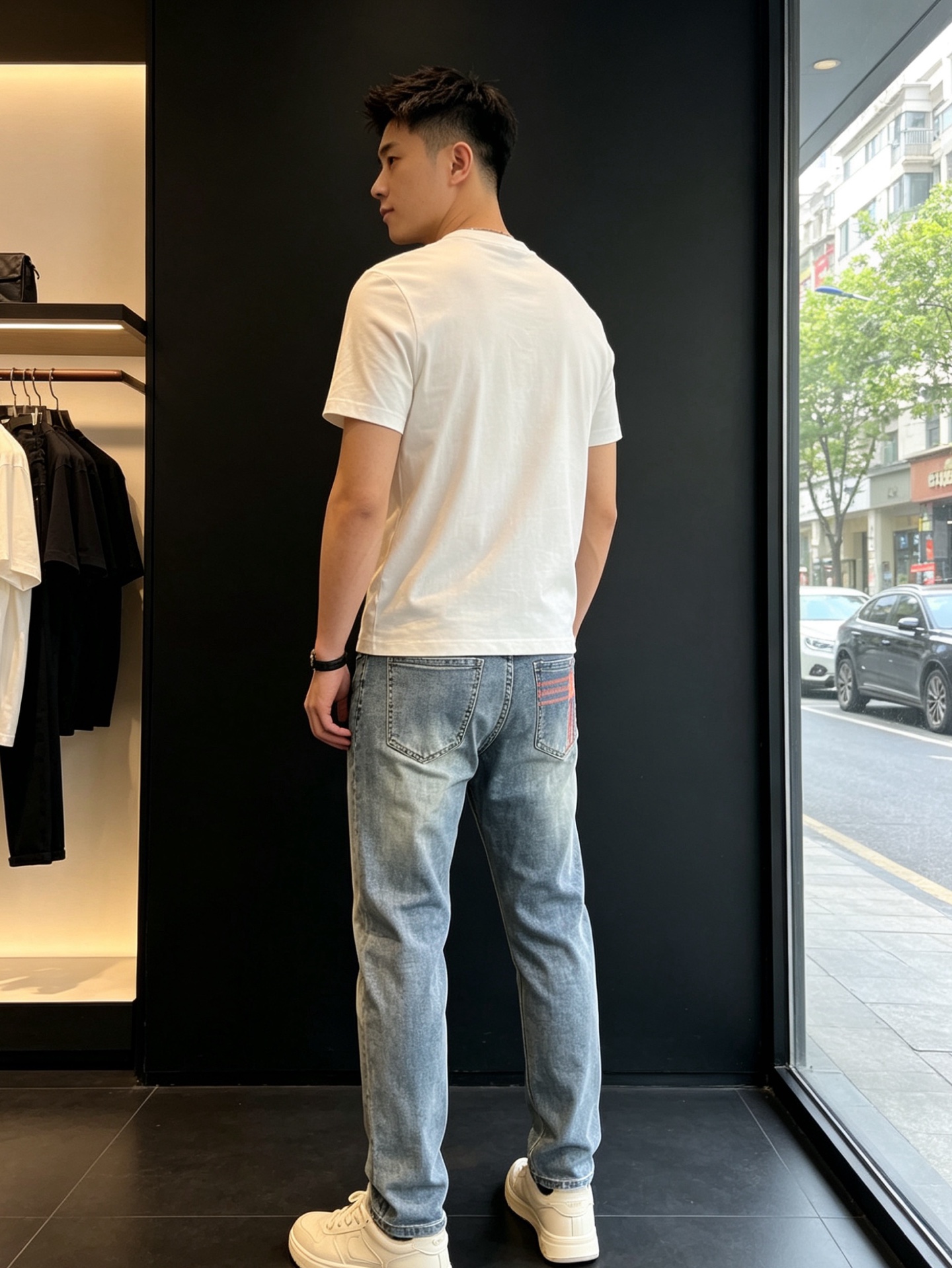 。Burberry巴宝莉💥砸锅卖铁都要上的新款新款休闲牛仔裤👖高端版本 专柜定制面料 透气舒适度高，细节