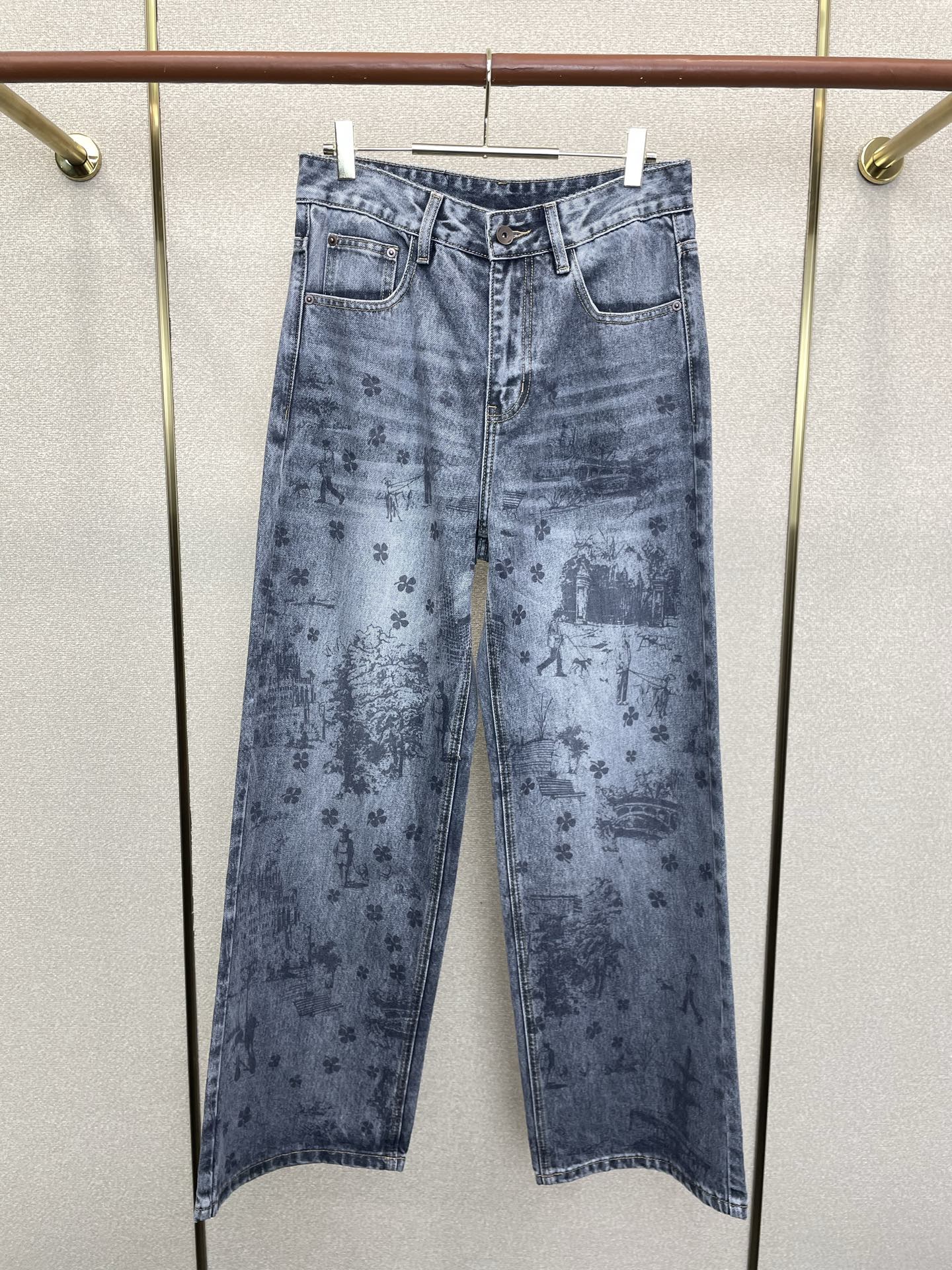 。Louis Vuitton路易威登💥砸锅卖铁都要上的新款新款休闲牛仔裤👖高端版本 专柜定制面料 透气舒